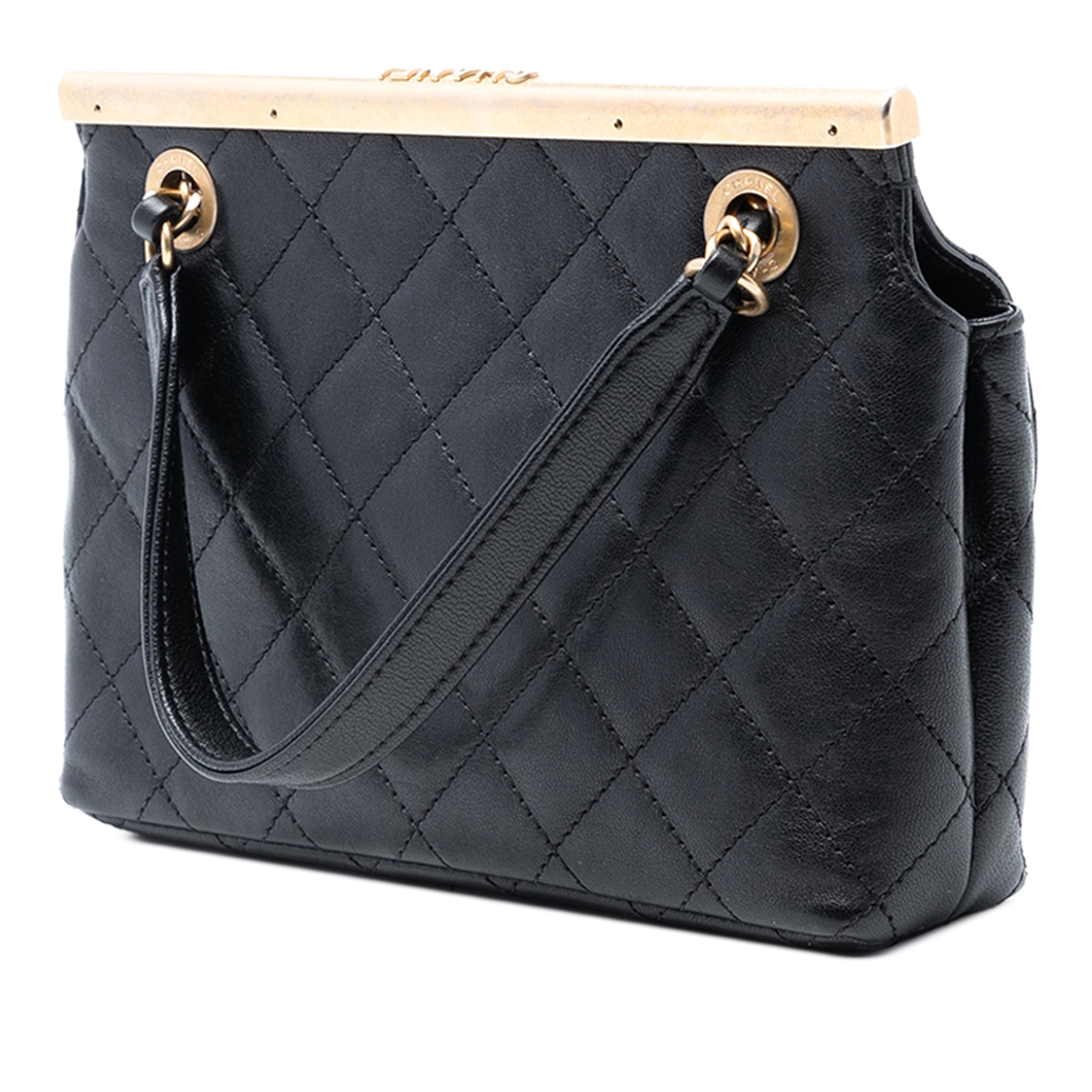 Chanel Mini CC Quilted Lambskin Flap - image 2
