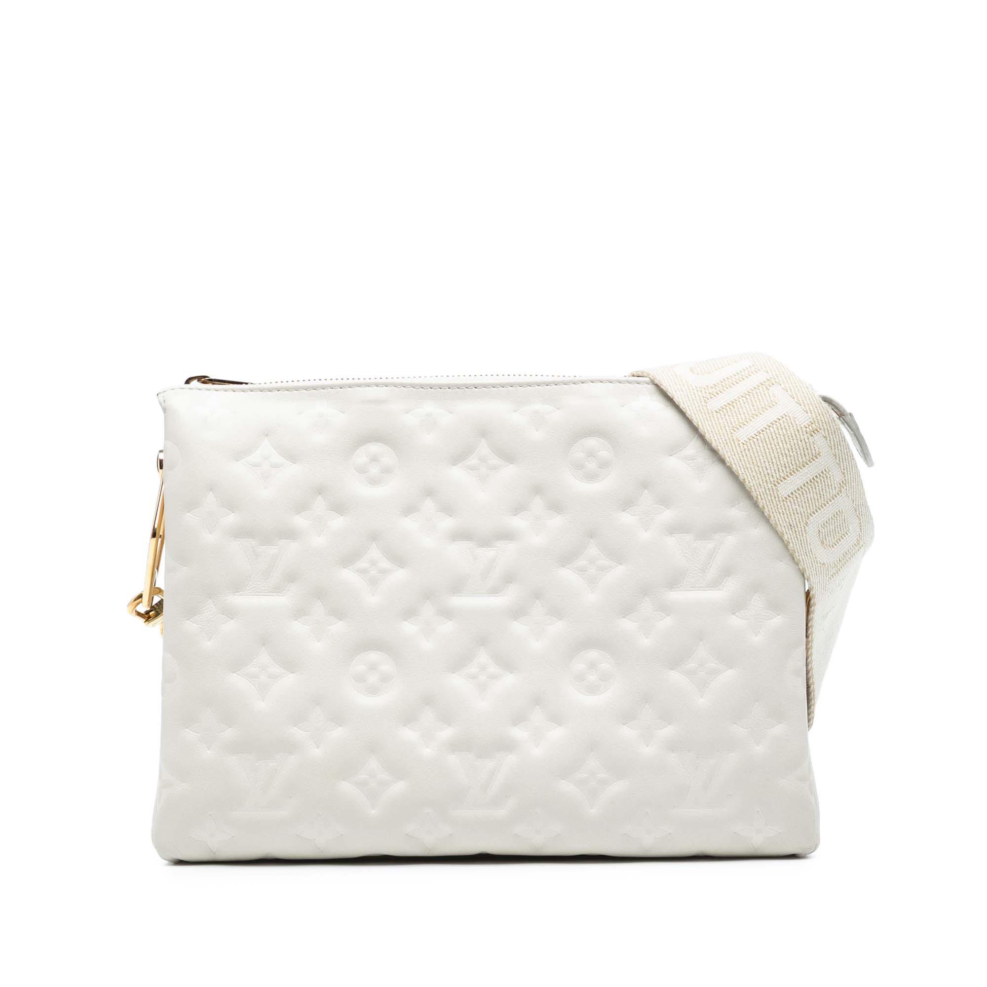 Louis Vuitton Monogram Embossed Puffy Lambskin Coussin PM - image 1