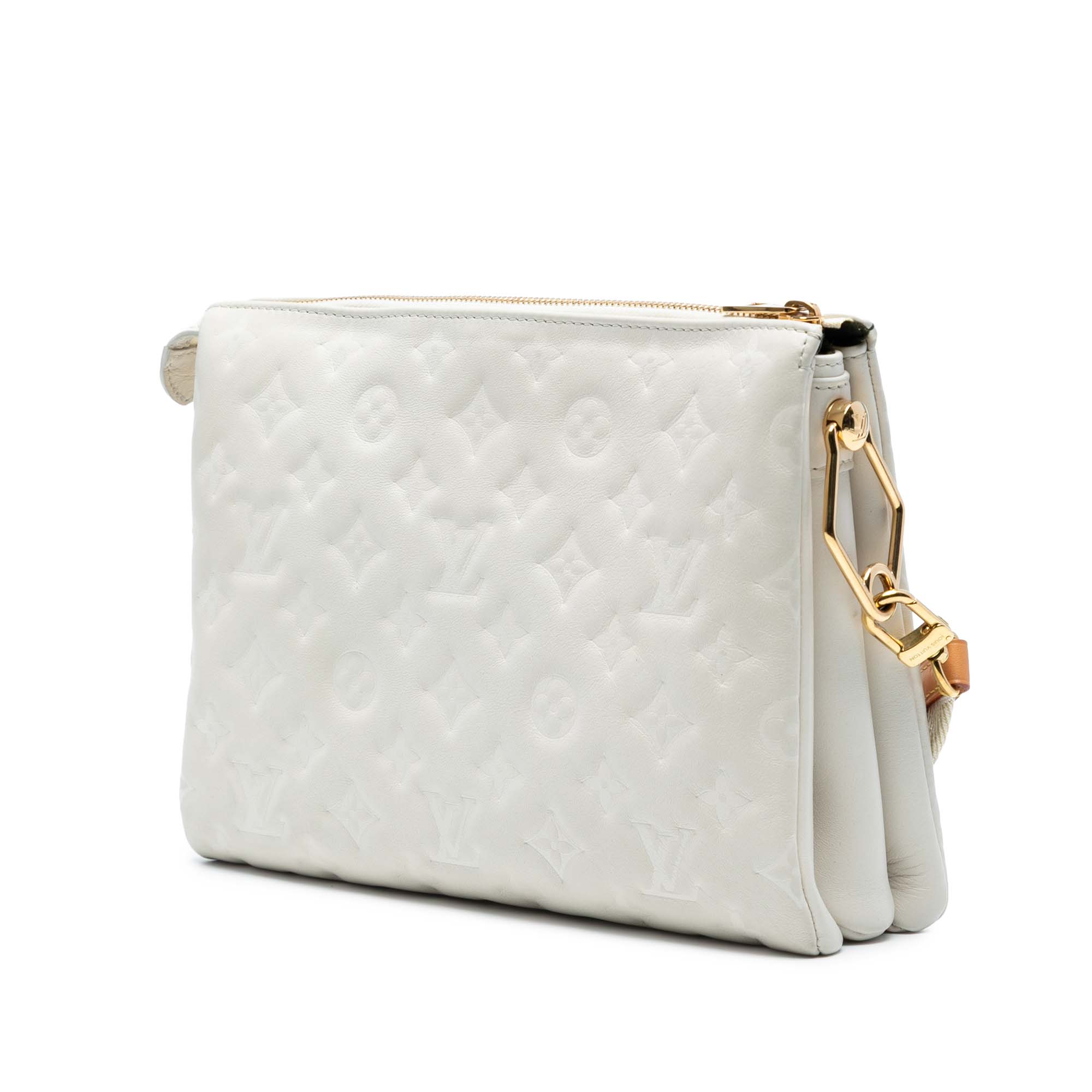 Louis Vuitton Monogram Embossed Puffy Lambskin Coussin PM - image 2