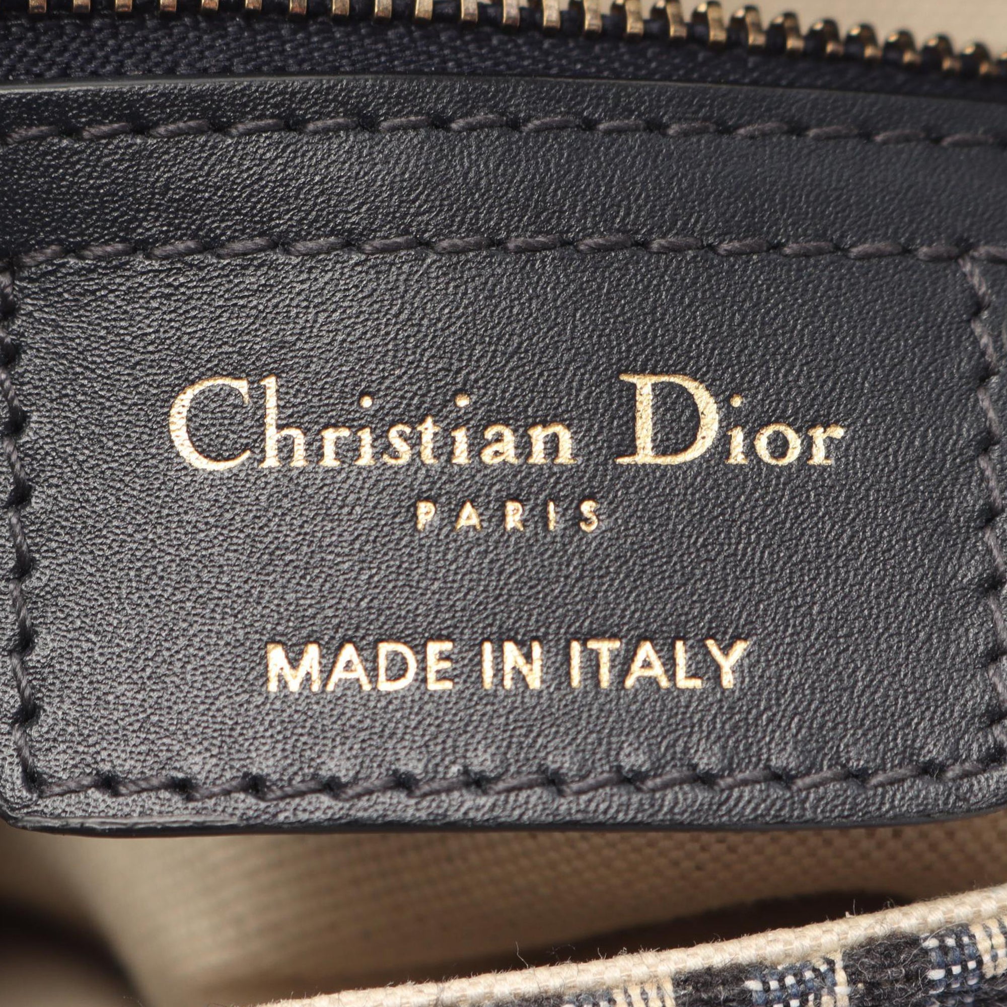 Dior Oblique Canvas Saddle Bag - image 4