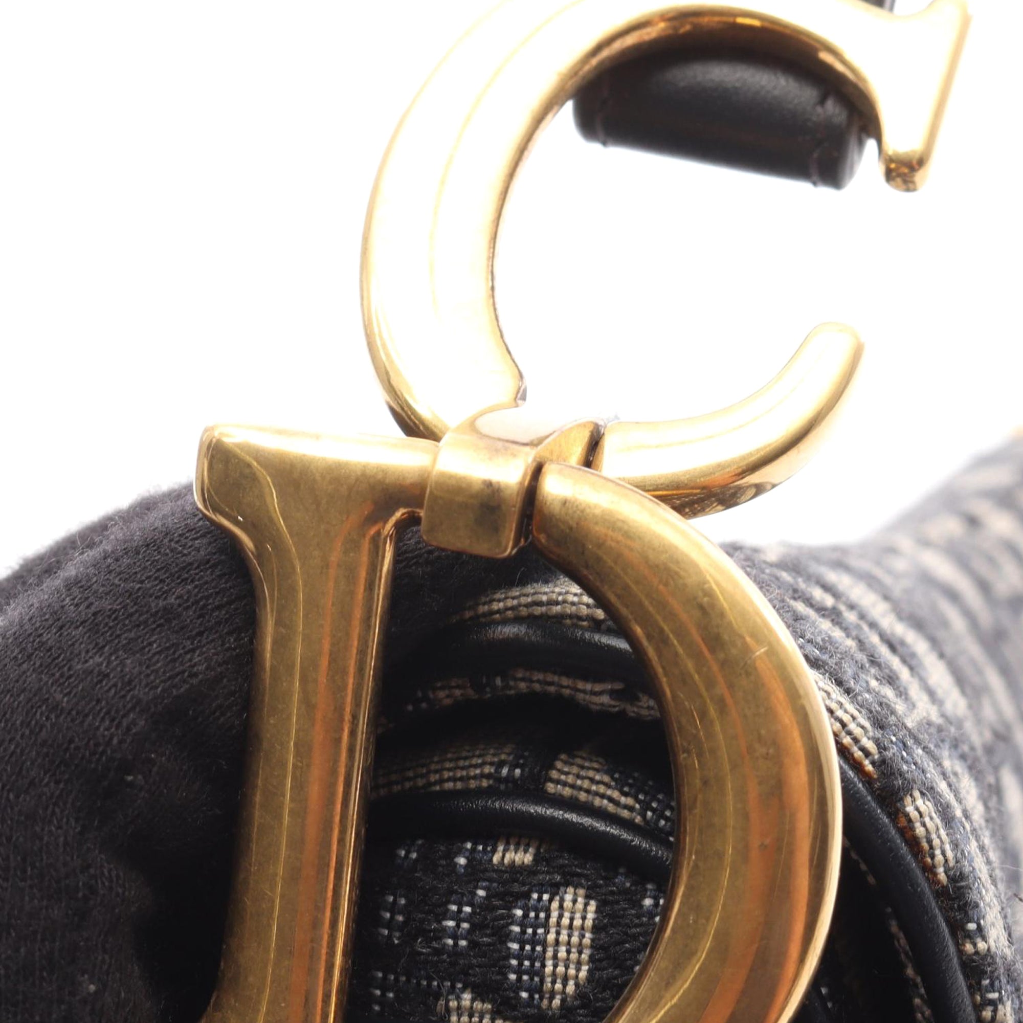 Dior Oblique Canvas Saddle Bag - image 5