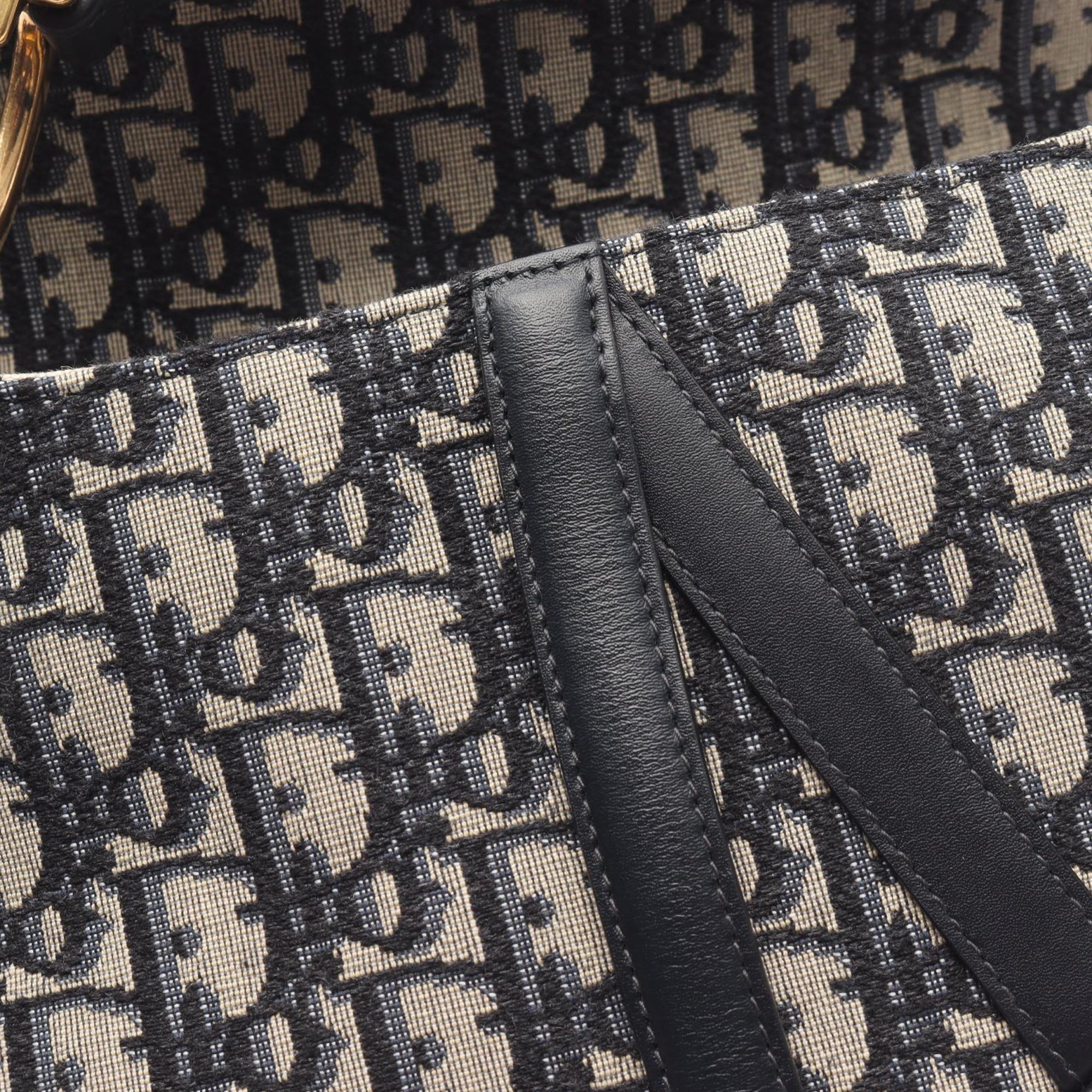 Dior Oblique Canvas Saddle Bag - image 7