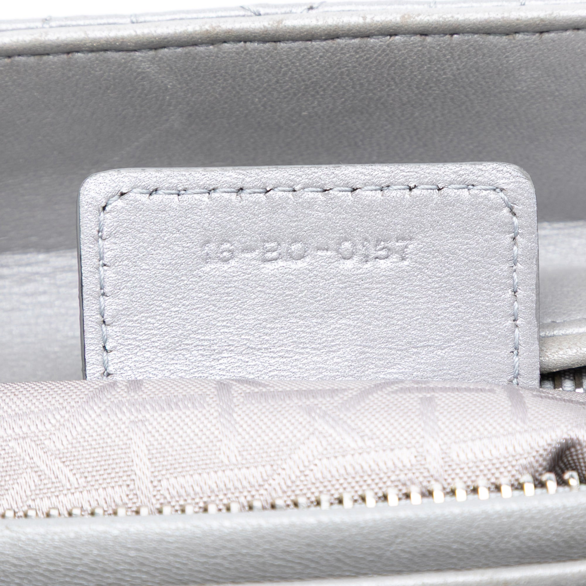 Dior Medium Pearlescent Lambskin Cannage Lady Dior - image 5