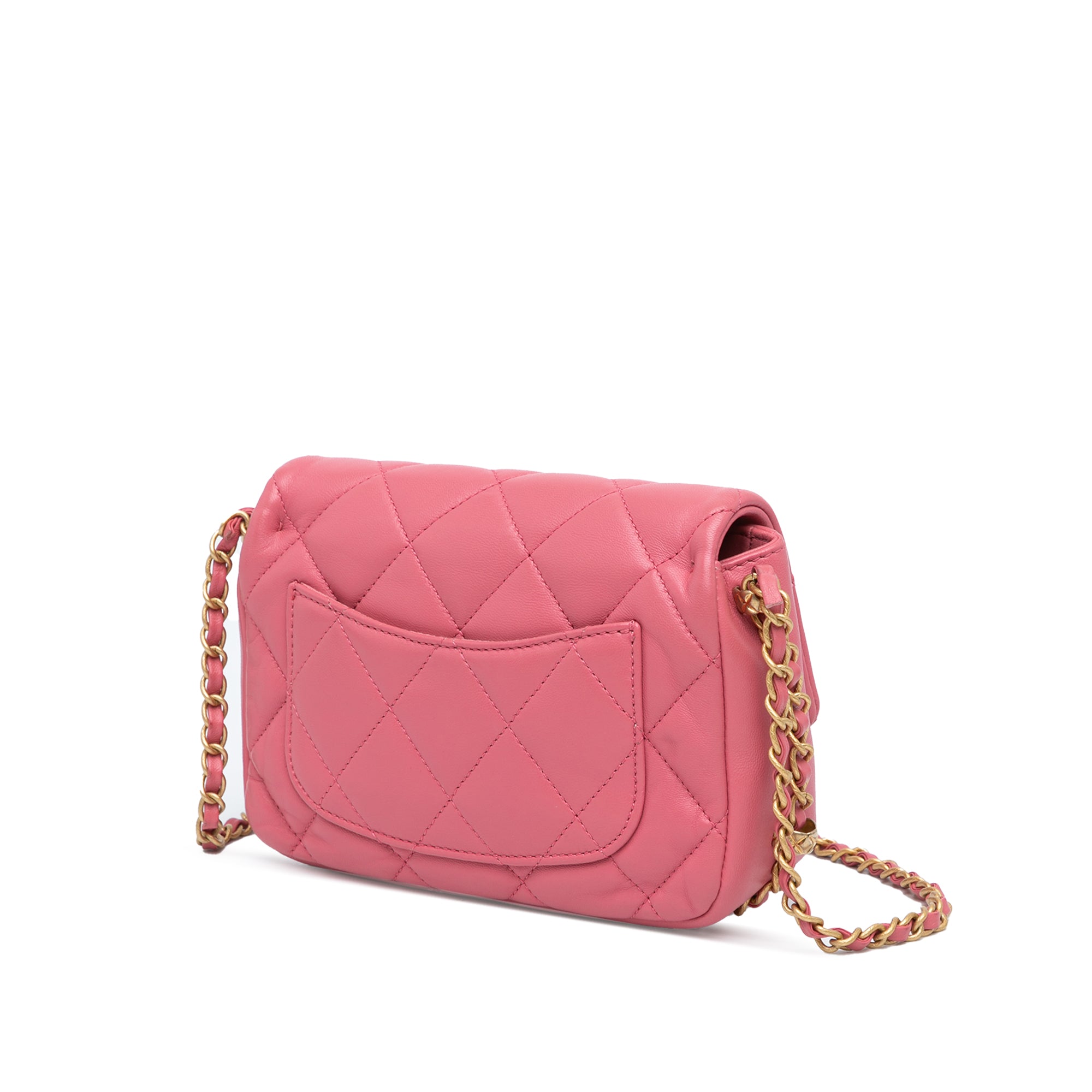 Chanel Small Quilted Lambskin Dynasty Flap - image 2