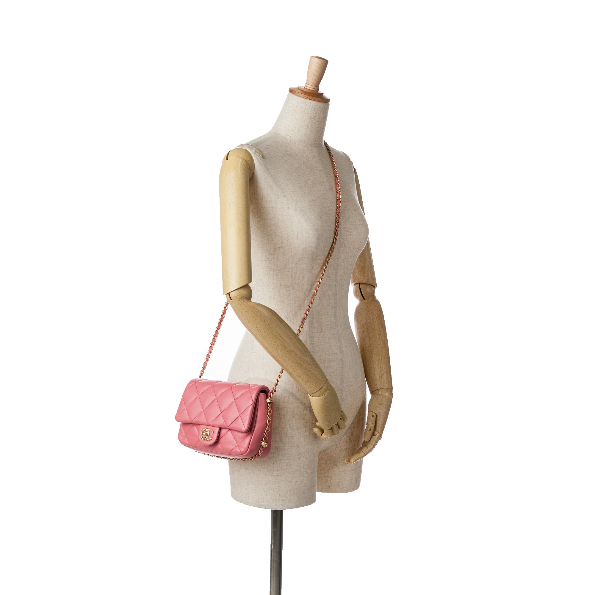 Chanel Small Quilted Lambskin Dynasty Flap - image 8