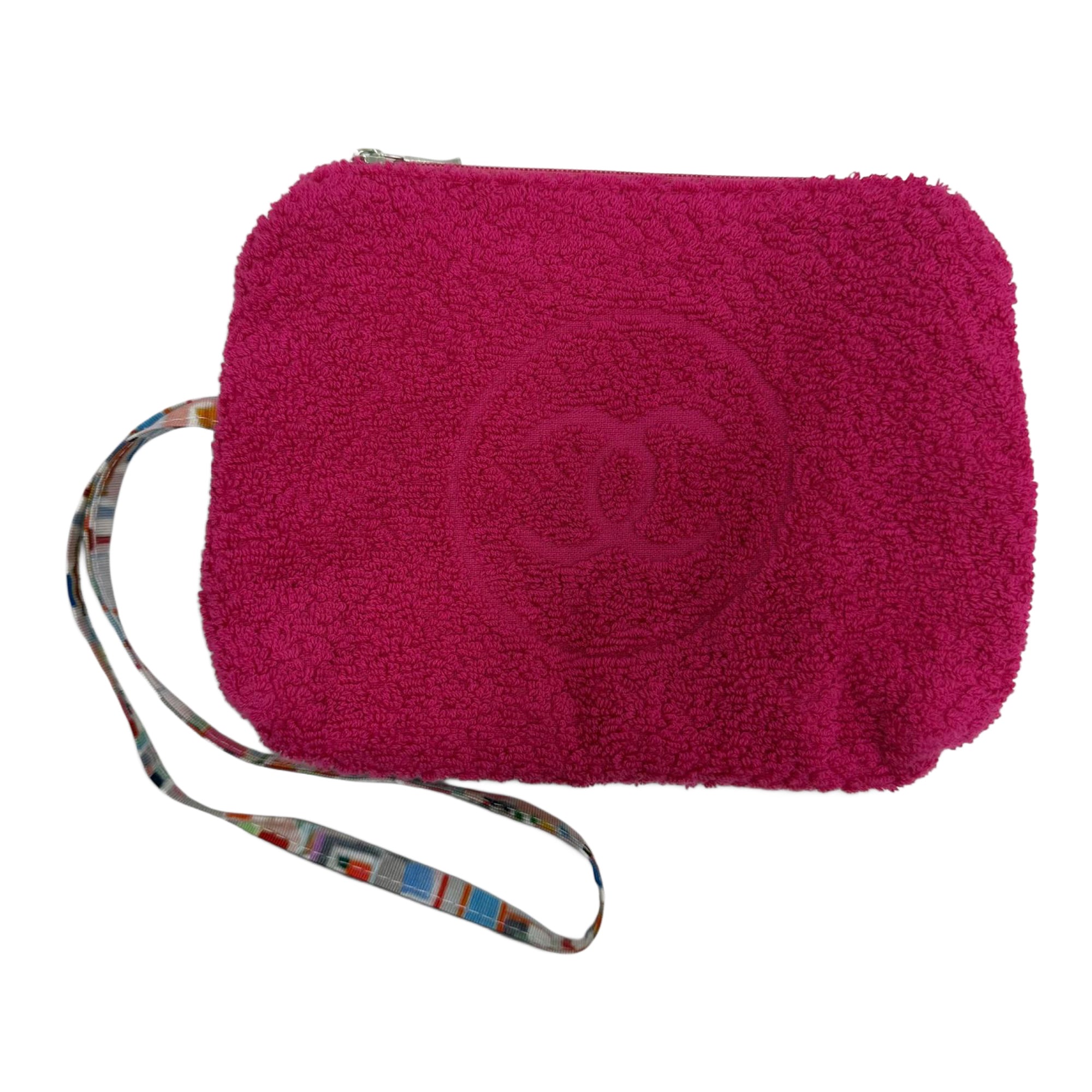 Chanel CC Terry Cloth Reversible Beach Tote - image 15