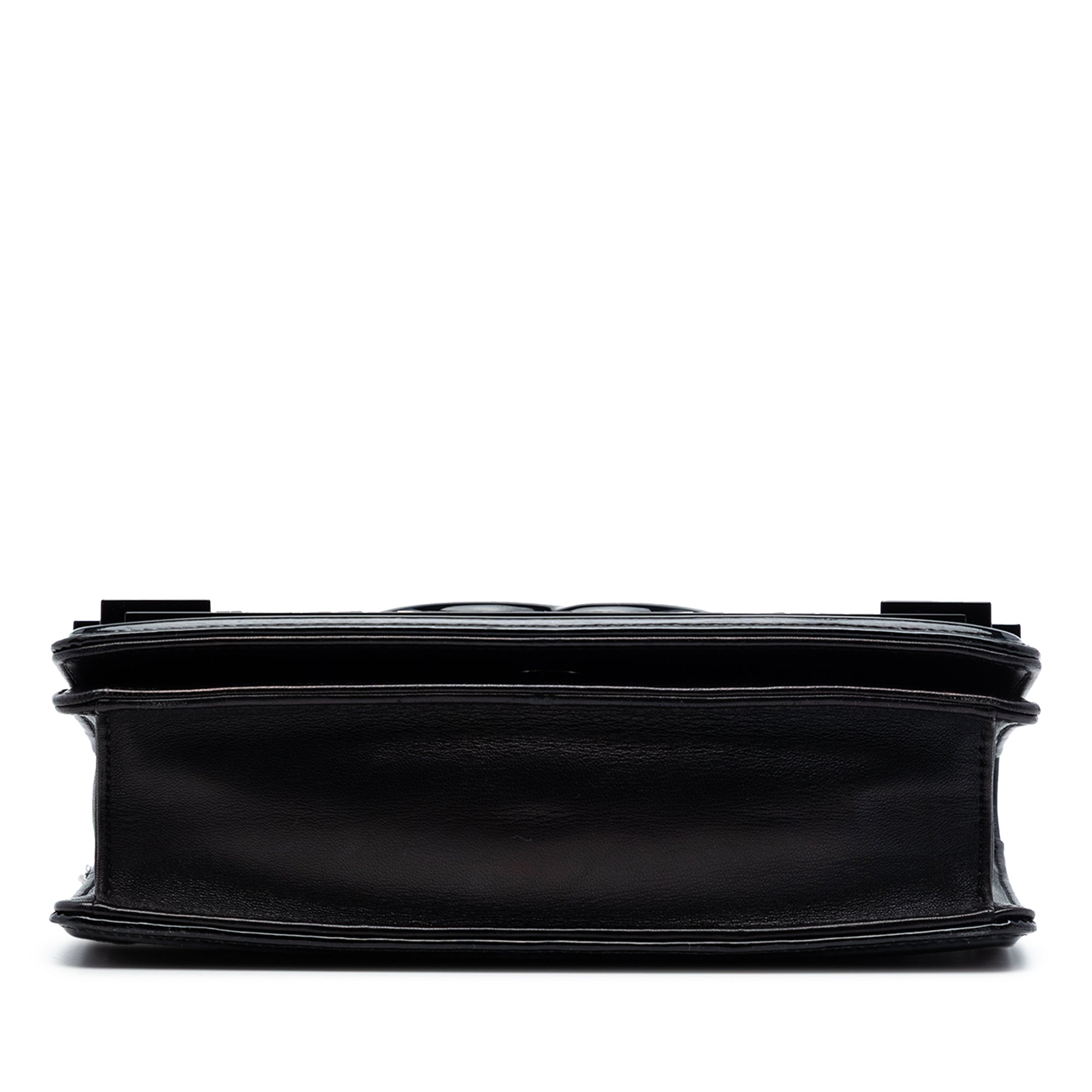 Chanel Patent and Acrylic Crystal Embellished Boy Brick Horizontal Flap - image 3