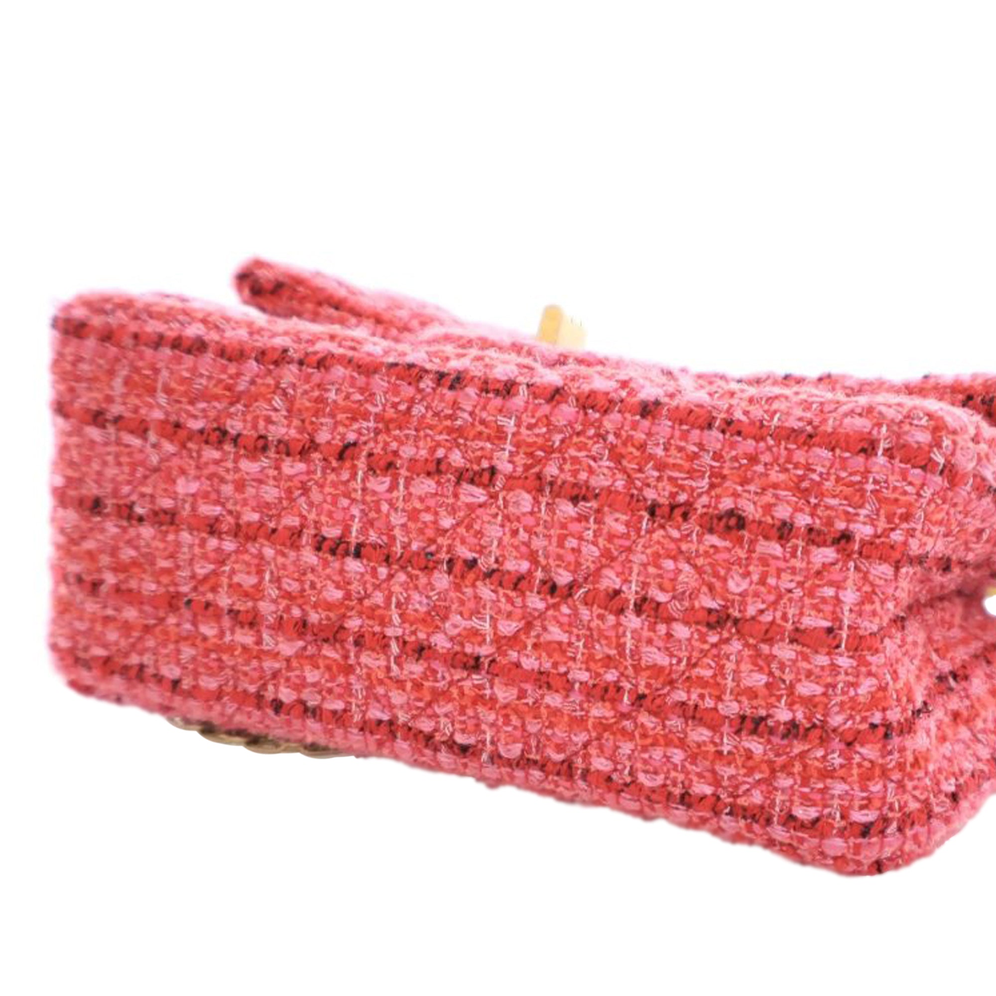 Chanel Mini Reissue 2.55 Tweed Single Flap 224 - image 12