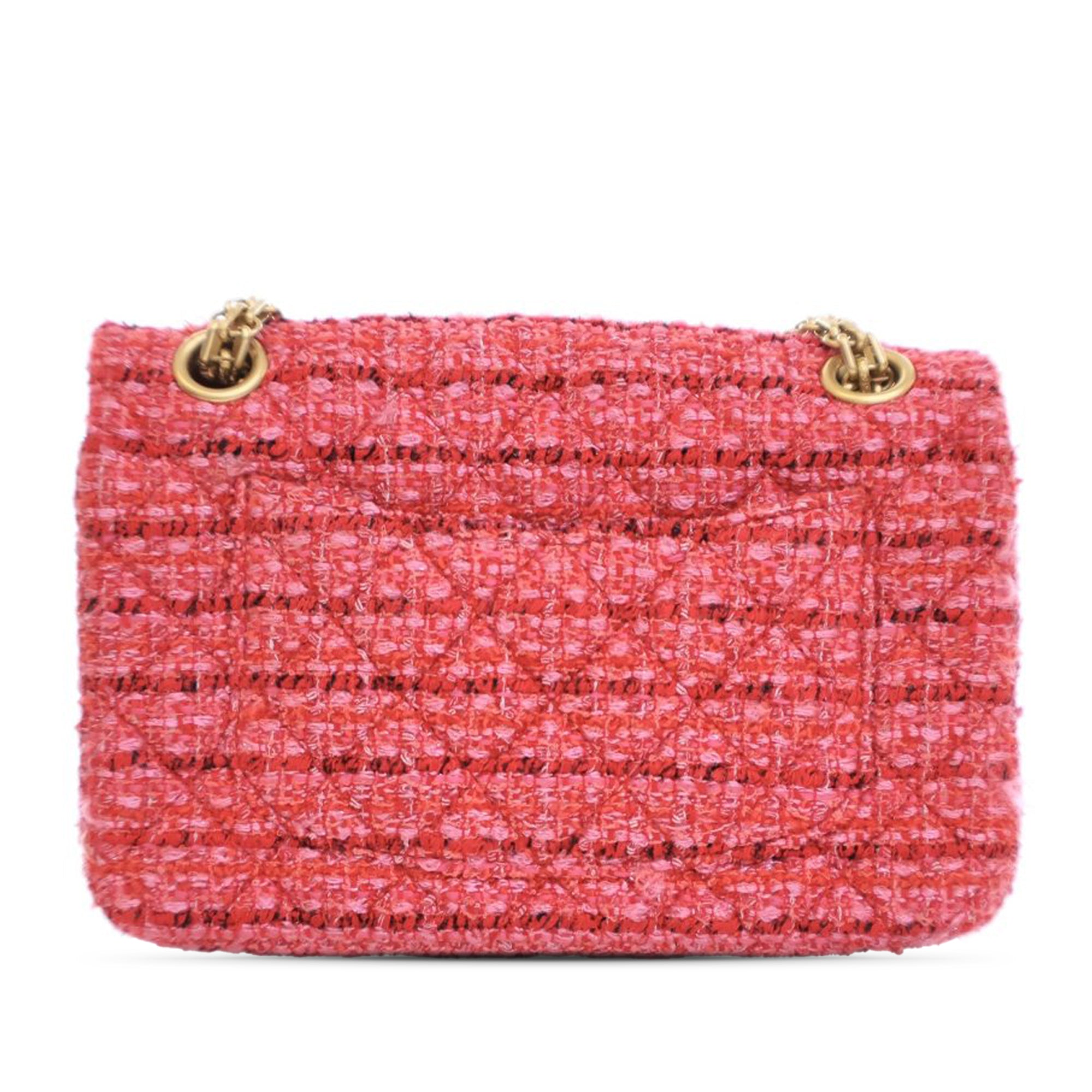 Chanel Mini Reissue 2.55 Tweed Single Flap 224 - image 2