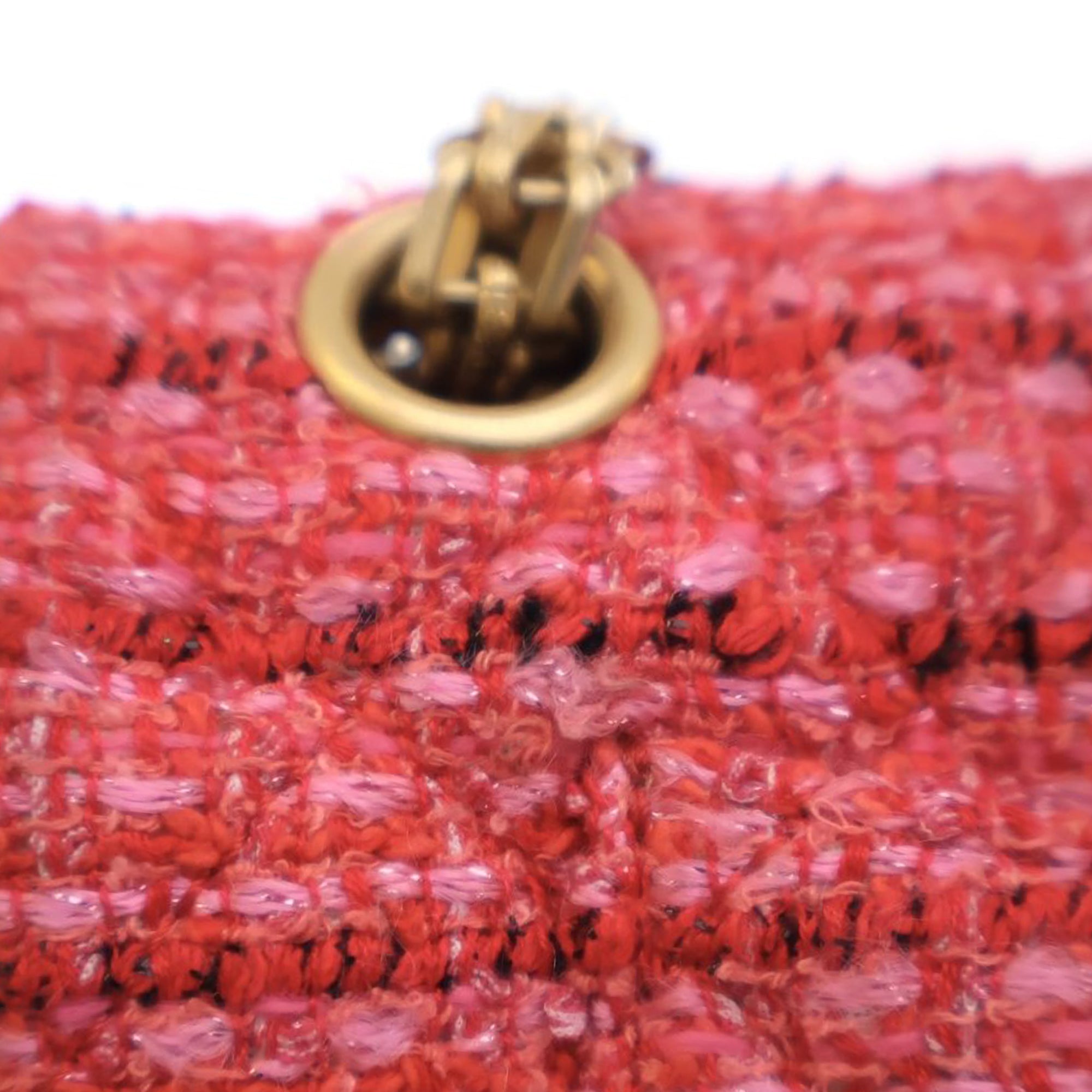 Chanel Mini Reissue 2.55 Tweed Single Flap 224 - image 9