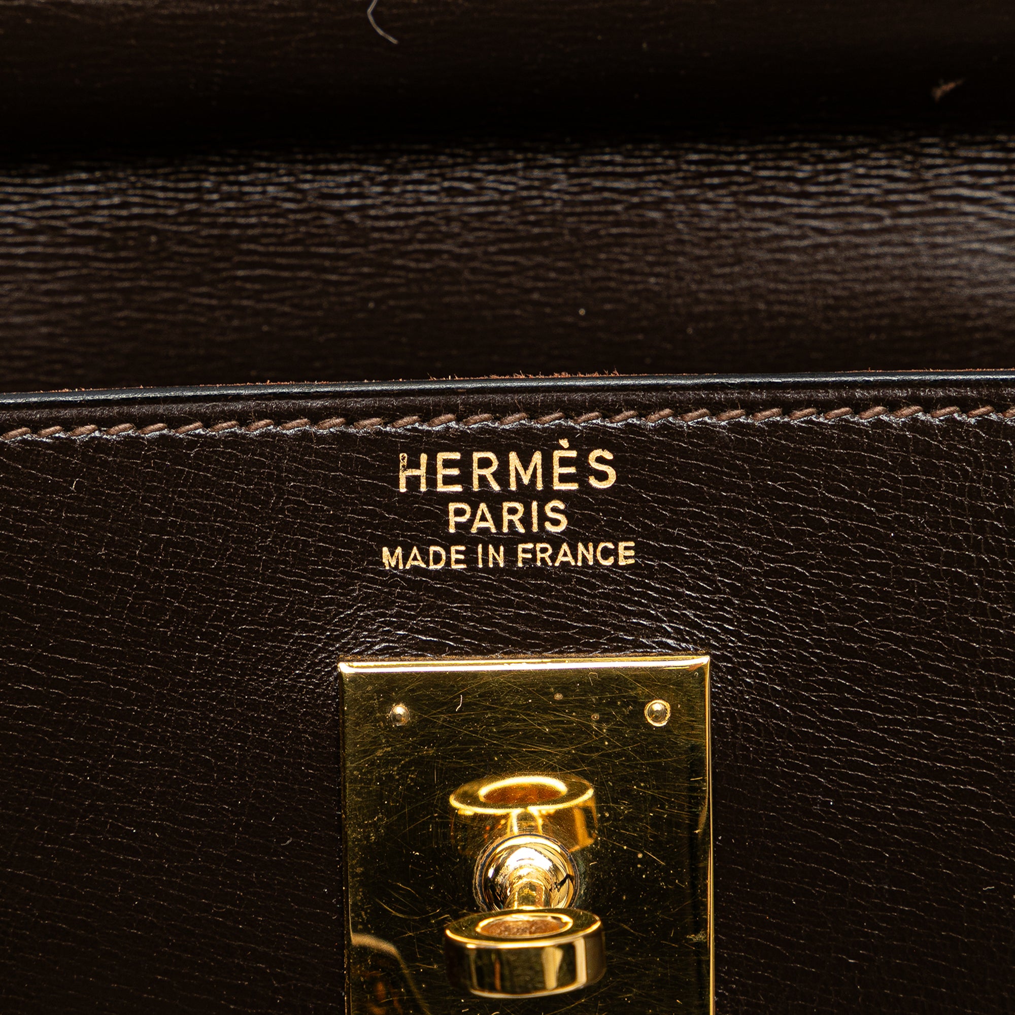 Hermès Box Calf Kelly Retourne 35 - image 5