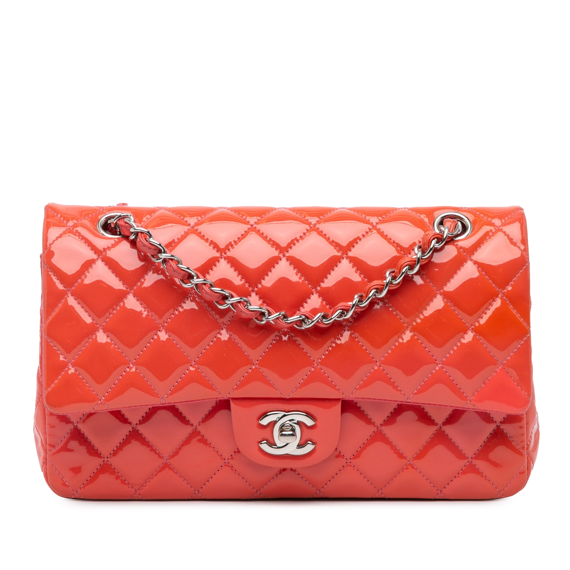 Chanel Medium Classic Patent Double Flap - image 1