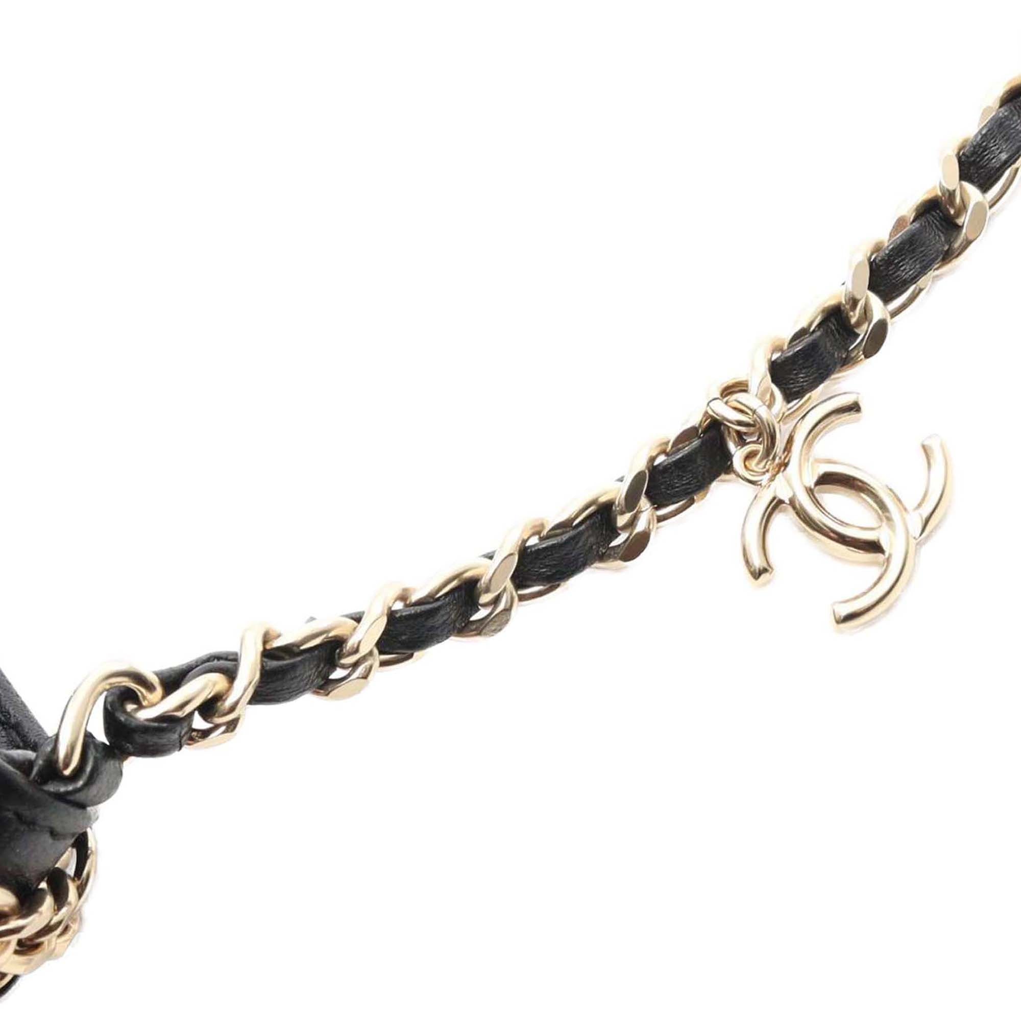 Chanel Lambskin Chain Frame Crossbody - image 8