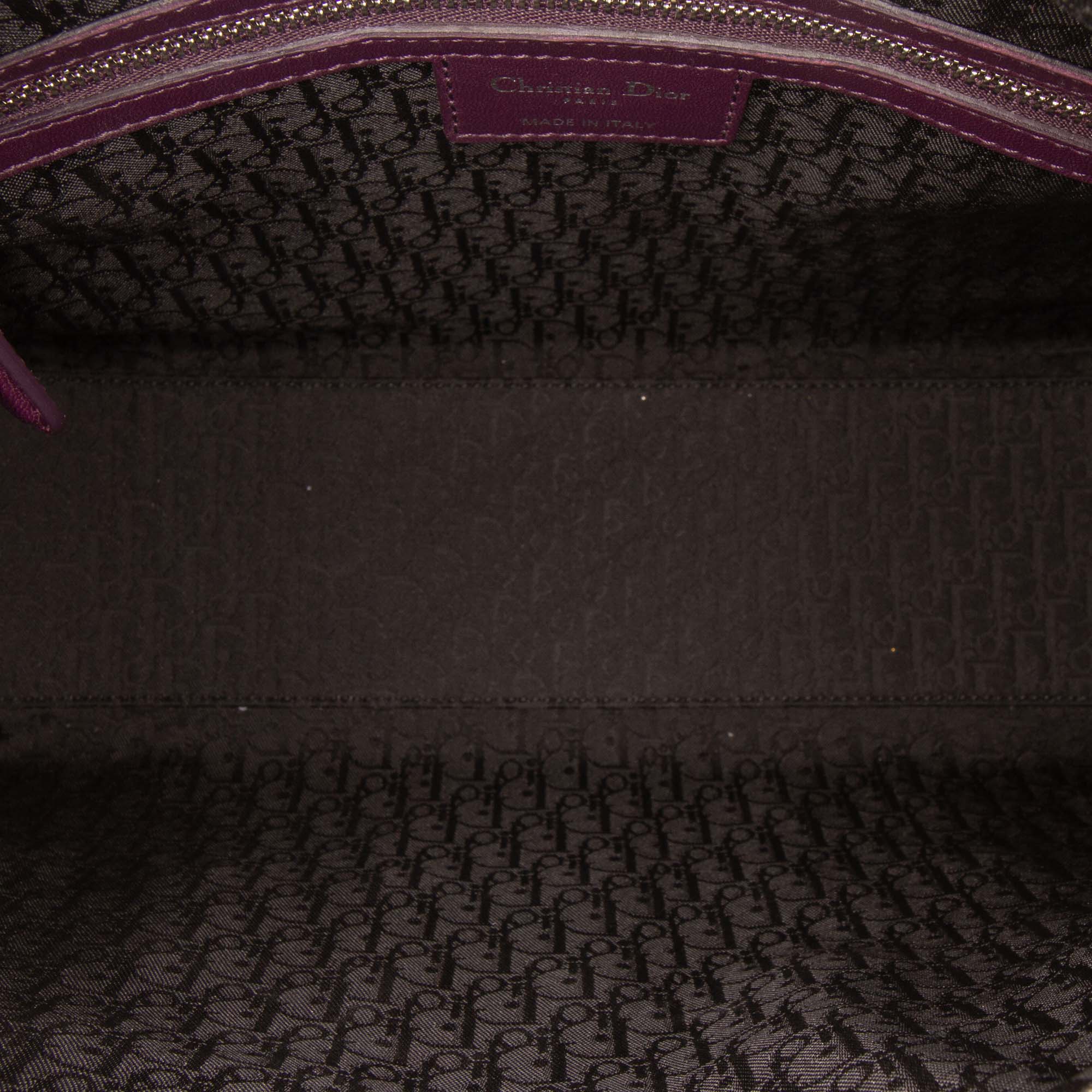 Dior Large Lambskin Cannage Lady Dior - image 4