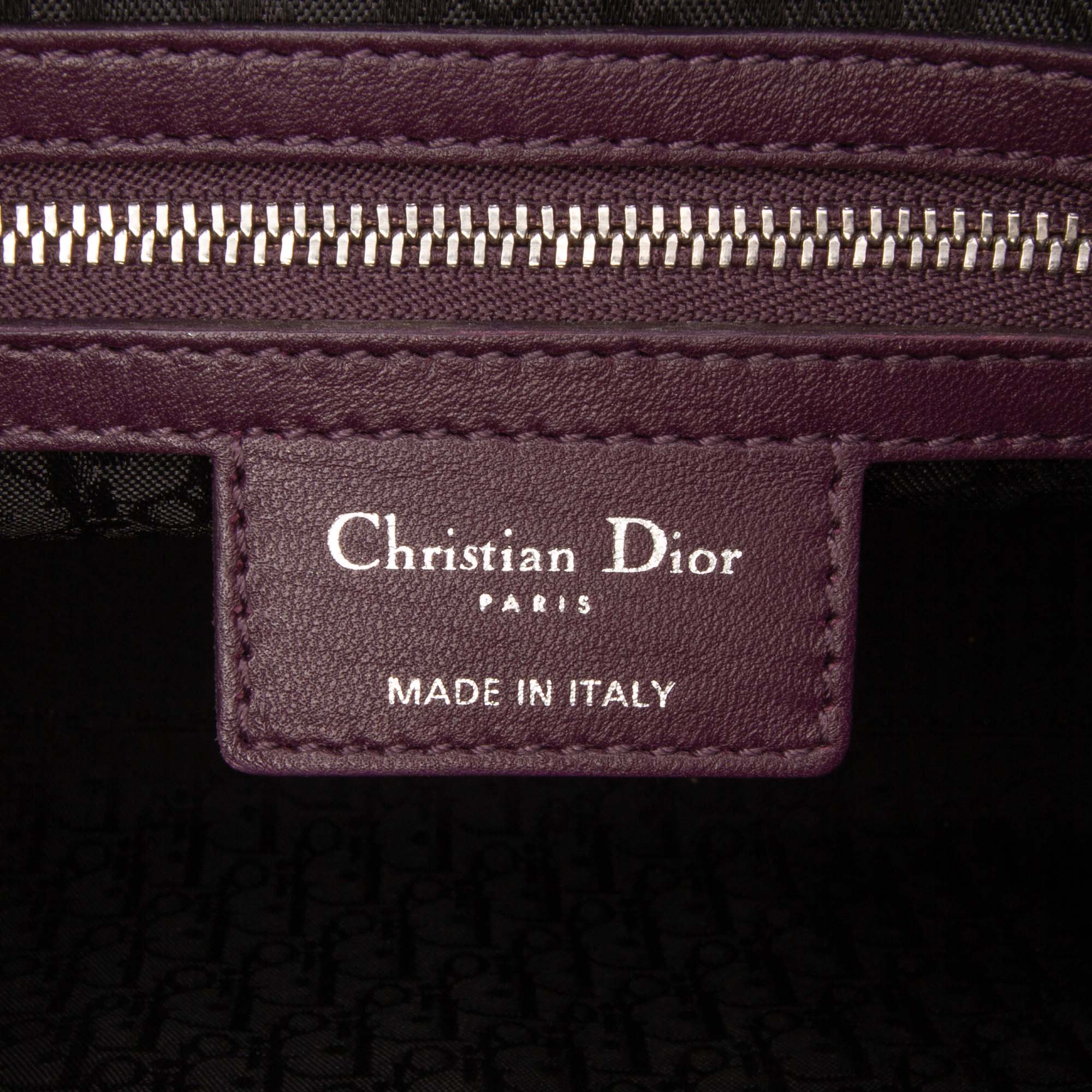 Dior Large Lambskin Cannage Lady Dior - image 5