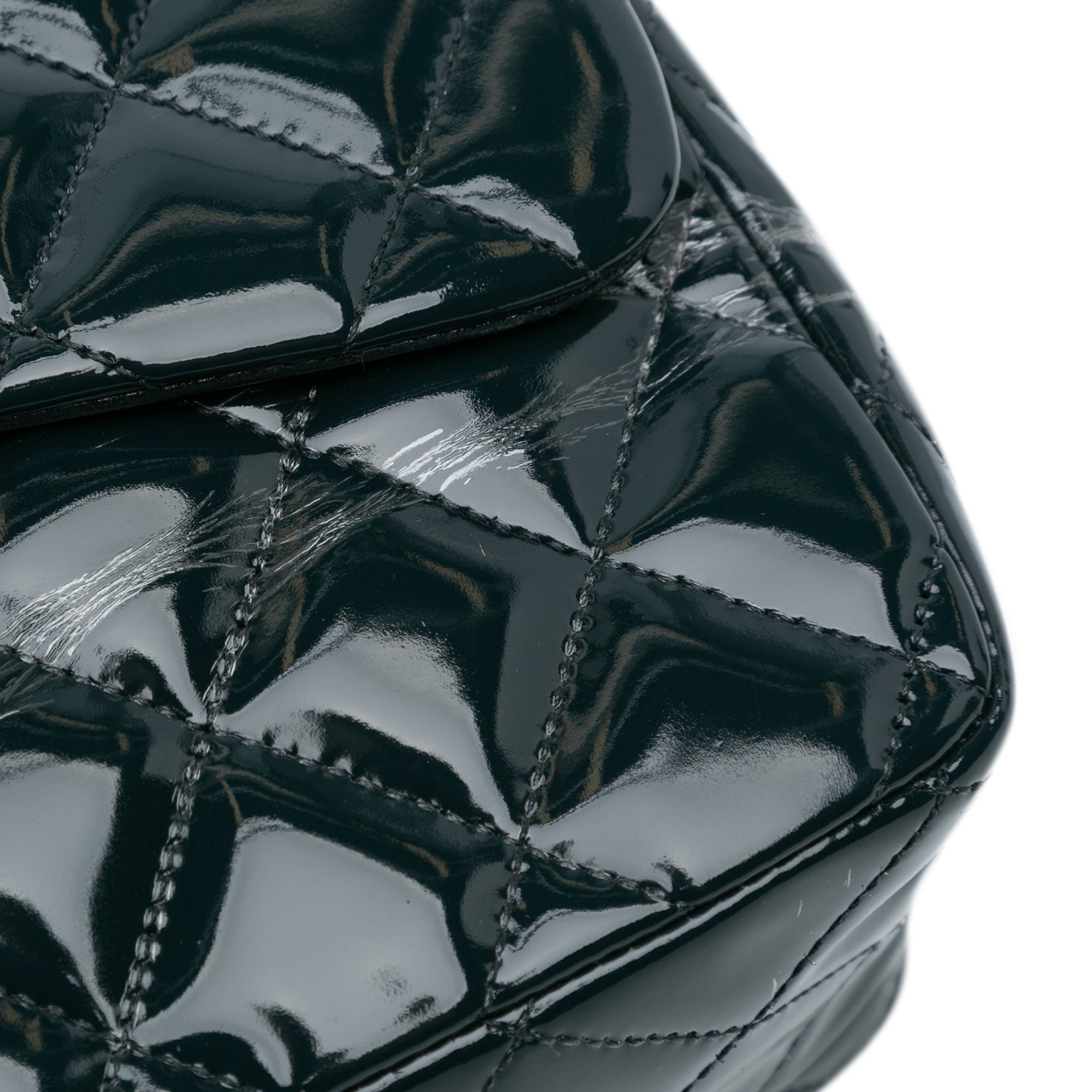 Chanel Jumbo Classic Patent Double Flap - image 8
