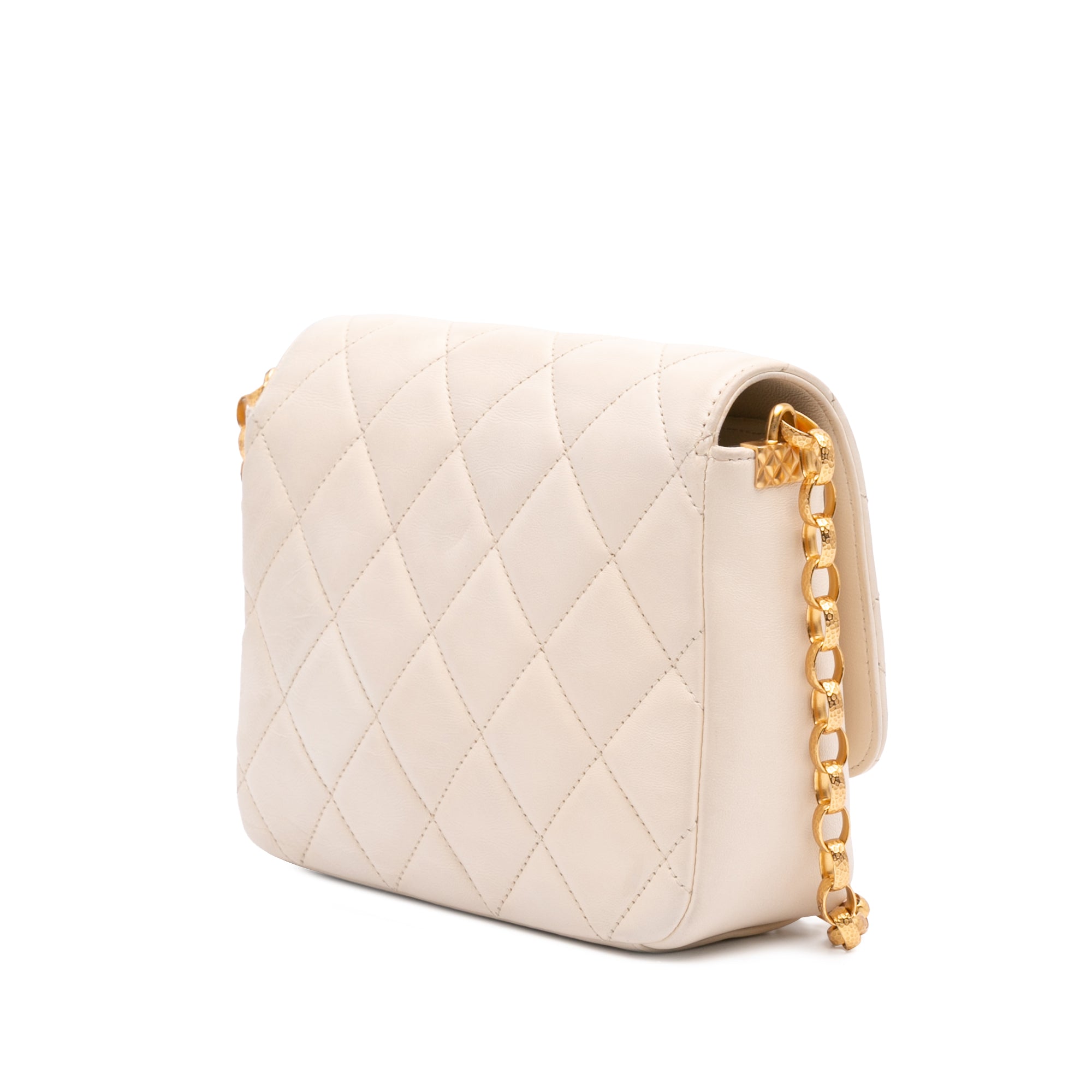Chanel Medium Quilted Lambskin CC Coin Flap - image 2