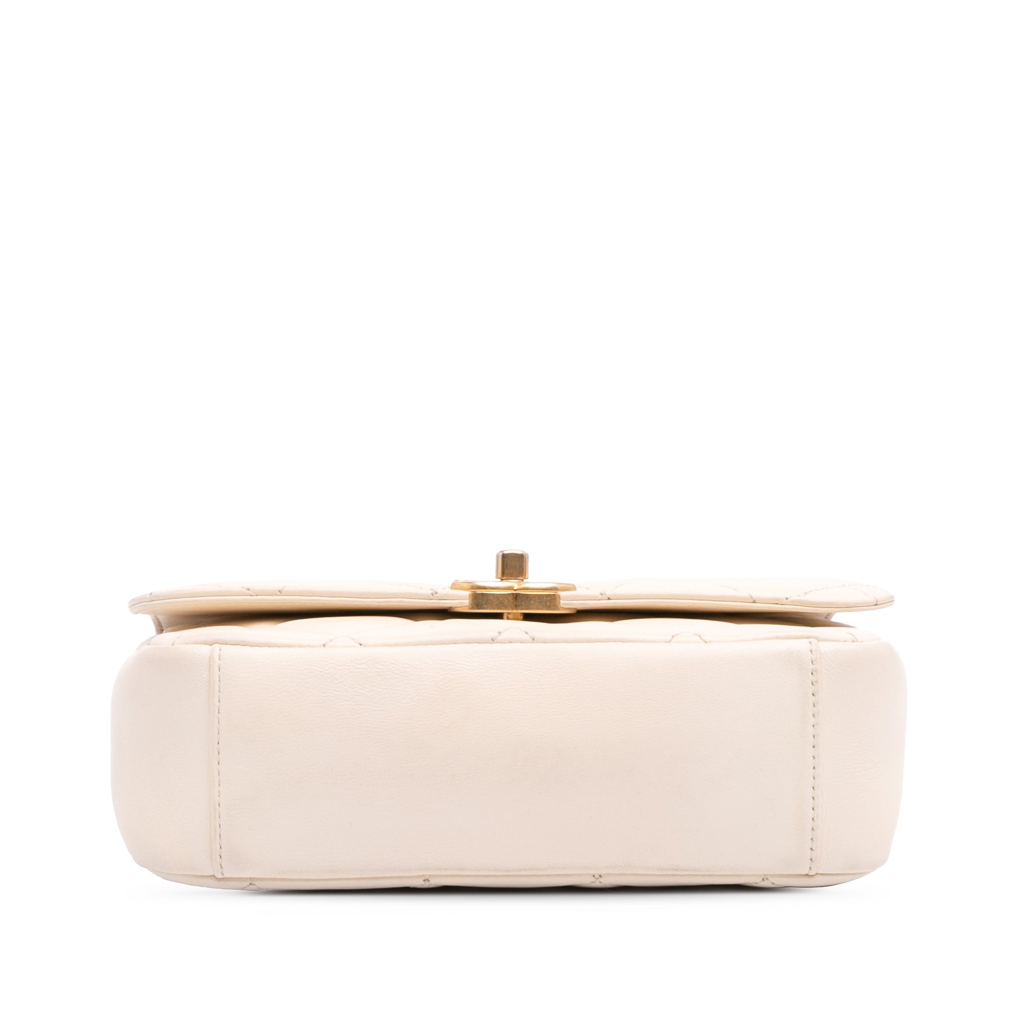 Chanel Medium Quilted Lambskin CC Coin Flap - image 3