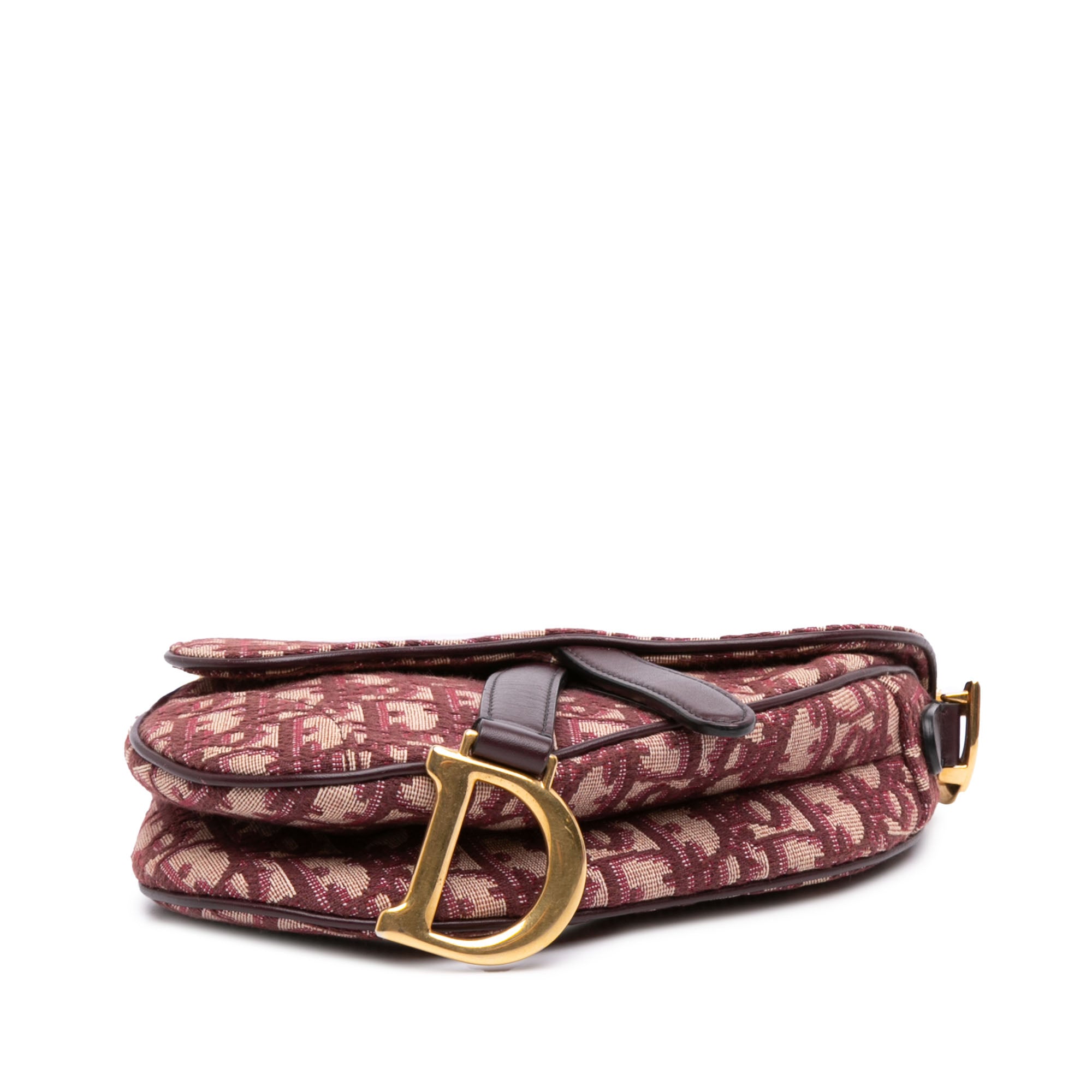 Dior Mini Oblique Canvas Saddle Bag - image 3