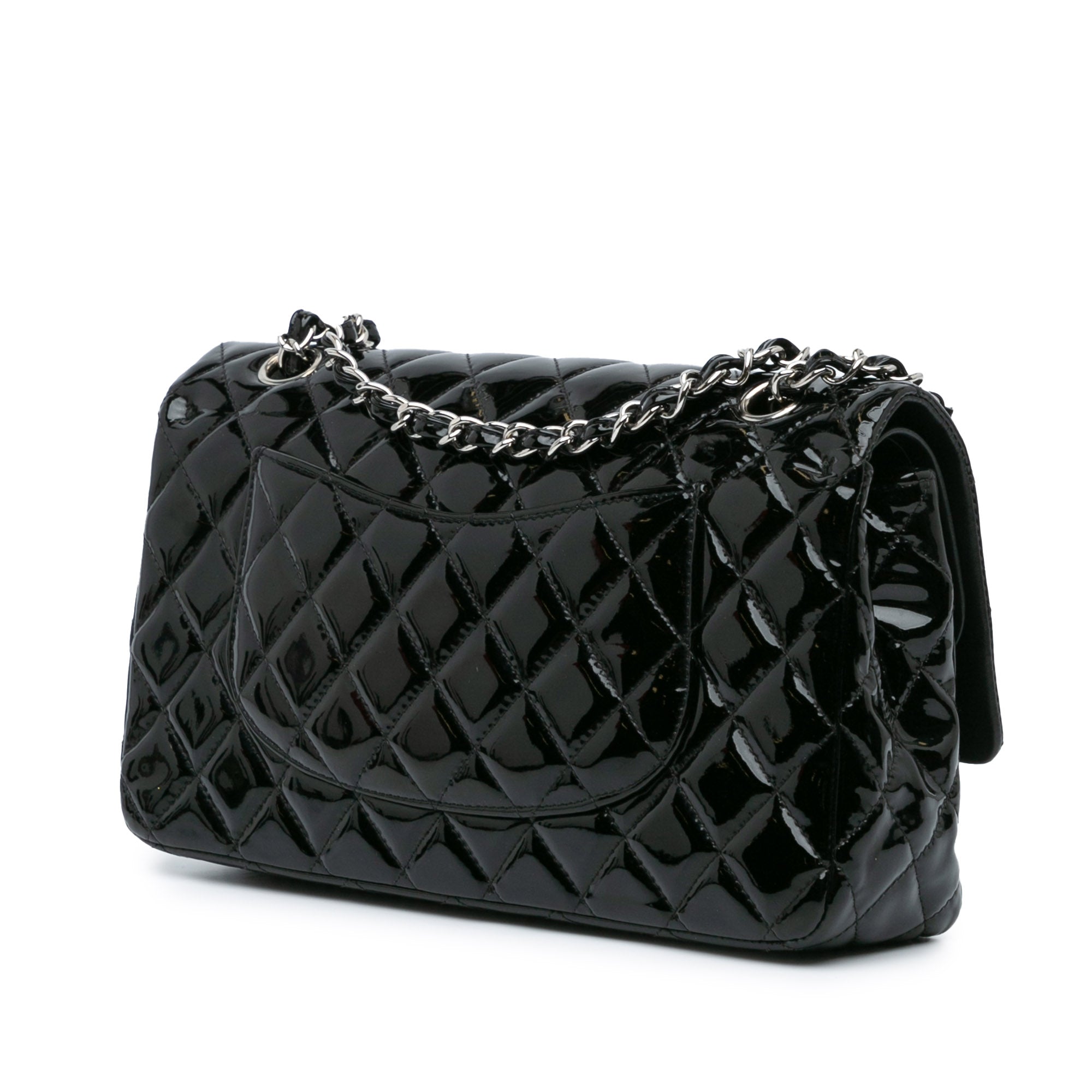 Chanel Medium Classic Patent Double Flap - image 2