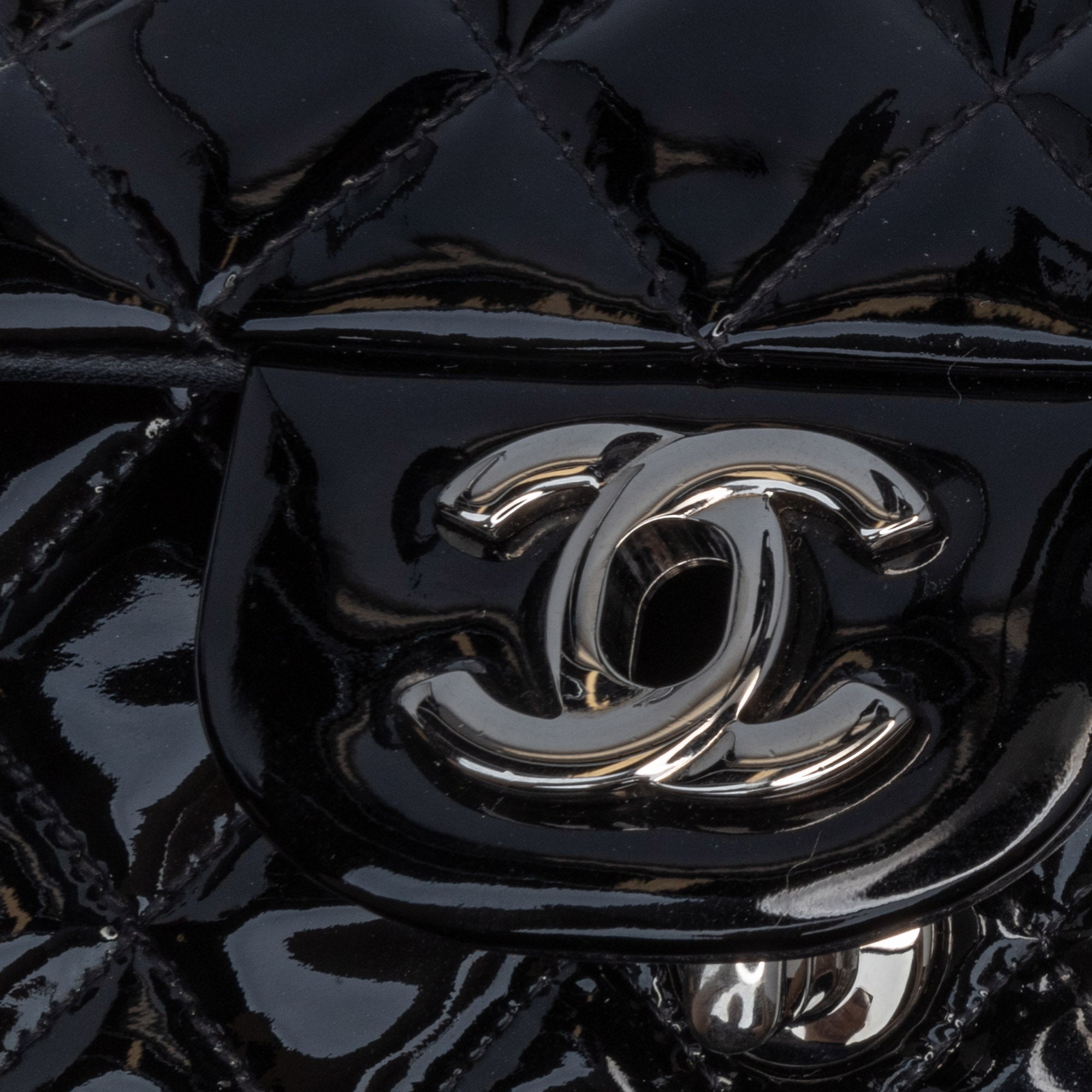 Chanel Medium Classic Patent Double Flap - image 6