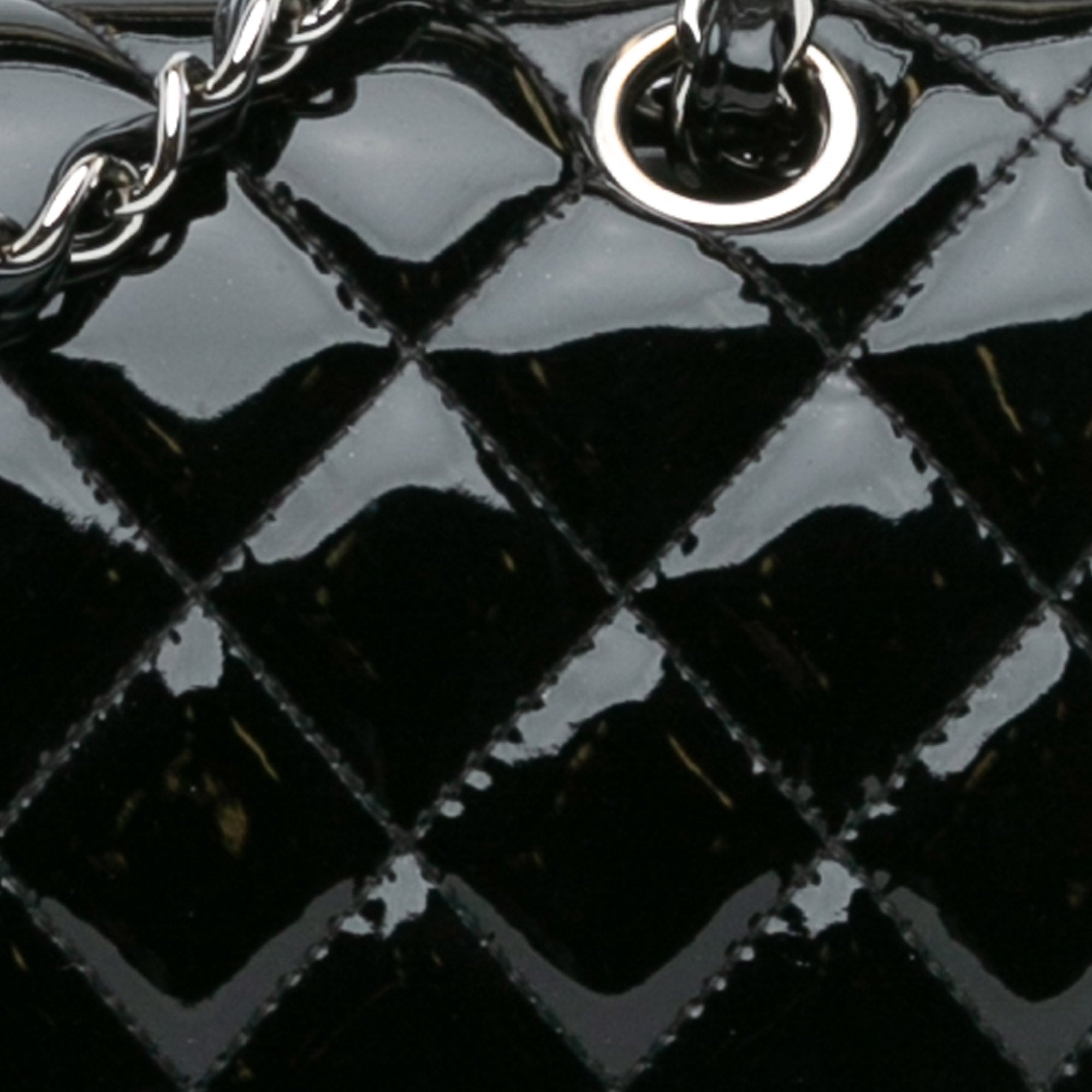 Chanel Medium Classic Patent Double Flap - image 7