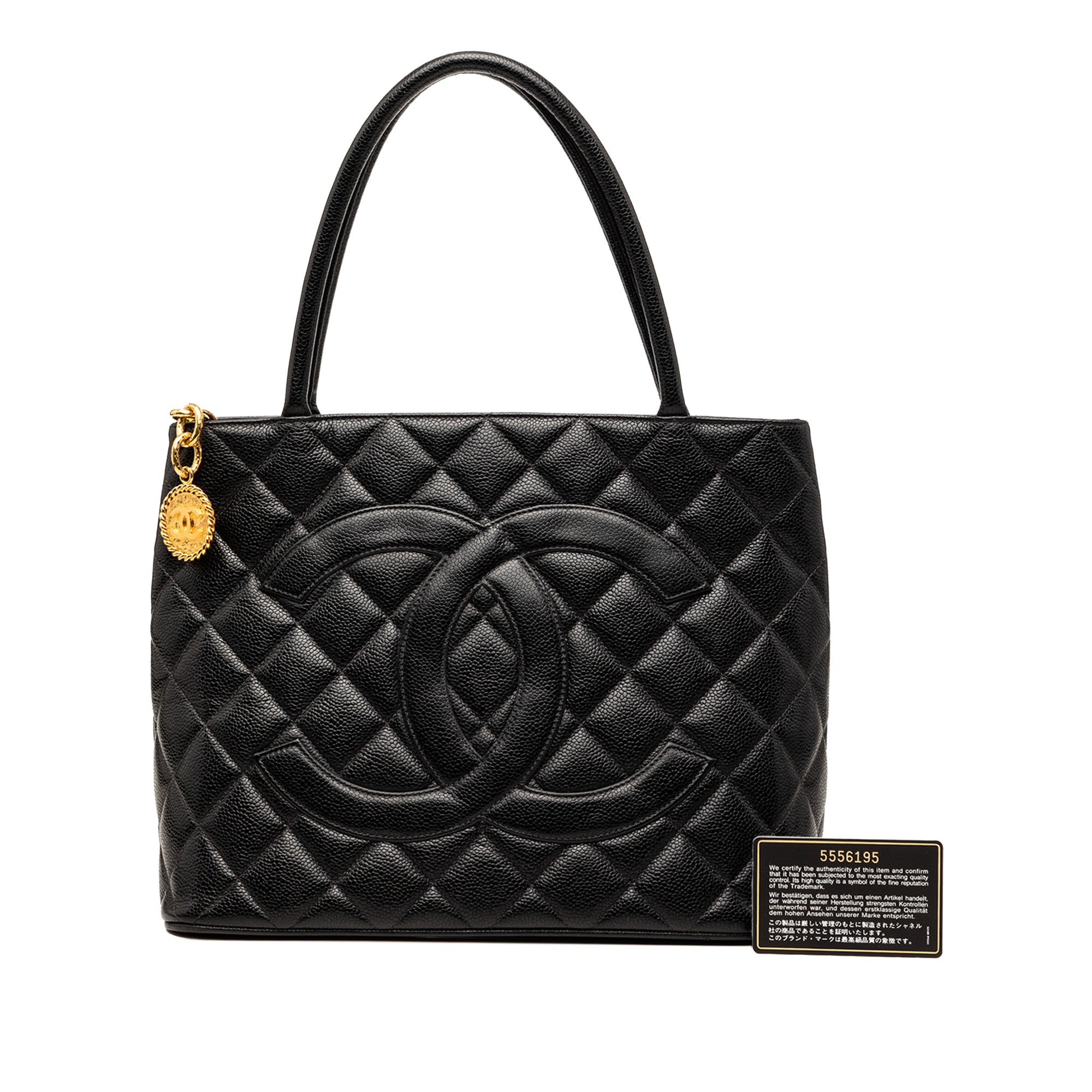 Chanel Caviar Medallion Tote - image 8