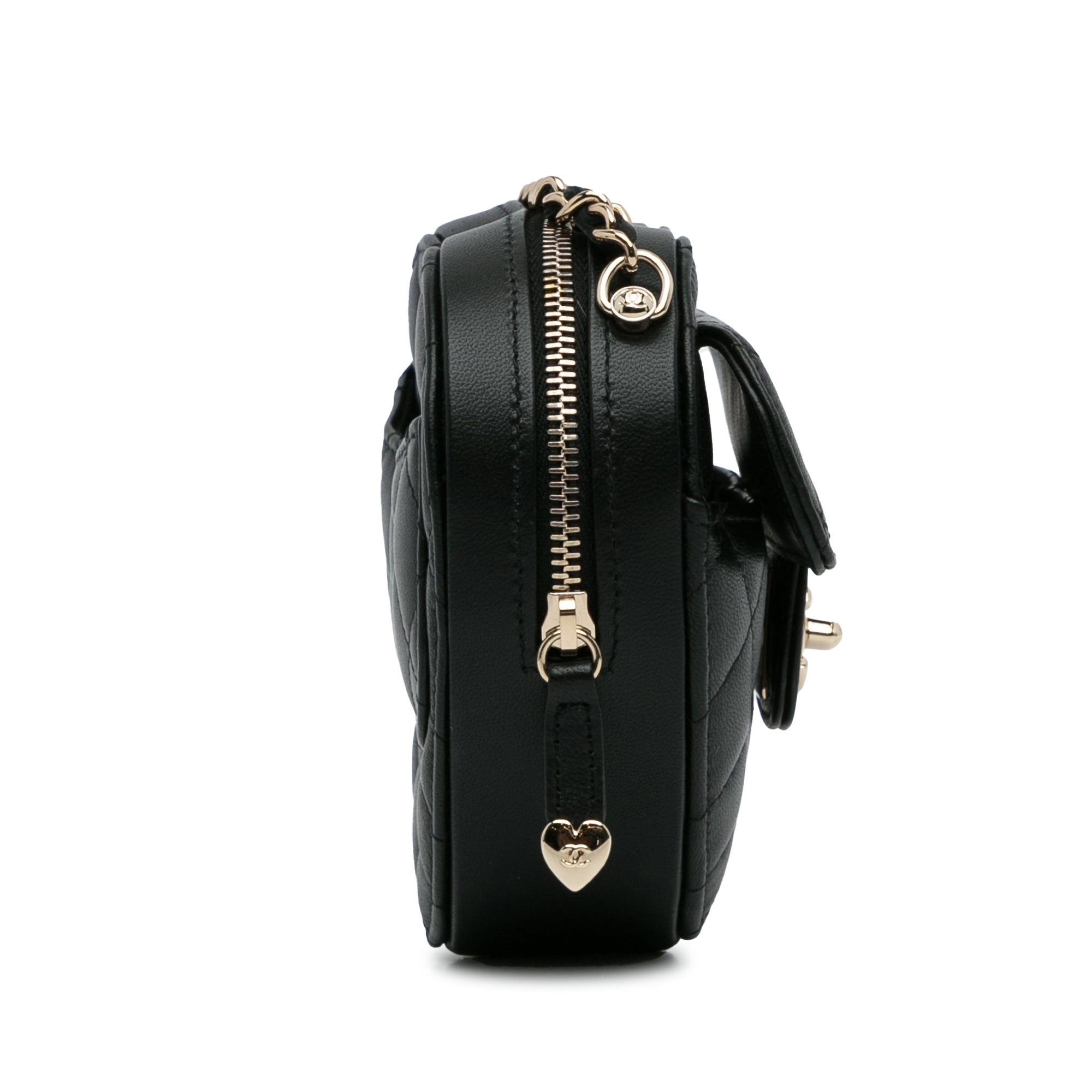 Chanel Mini Lambskin CC in Love Heart Crossbody - image 3
