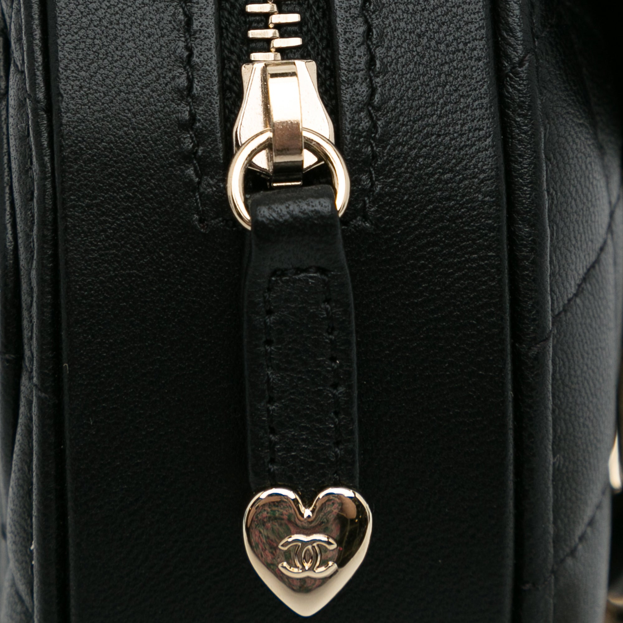 Chanel Mini Lambskin CC in Love Heart Crossbody - image 6