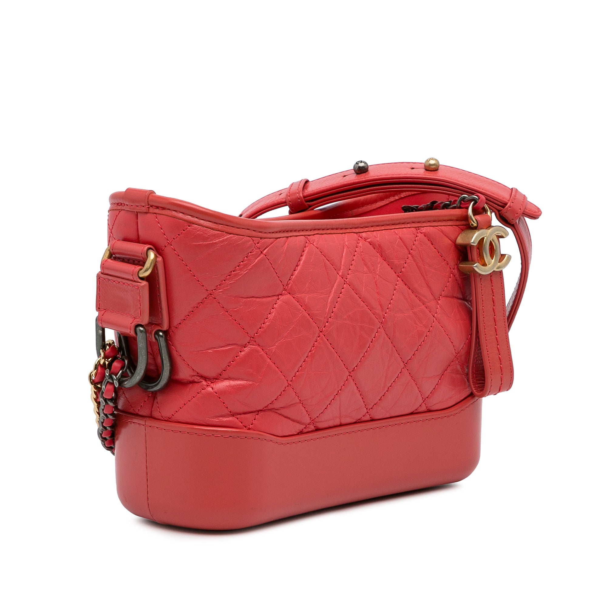 Chanel Small Chevron Lambskin Gabrielle Crossbody - image 2