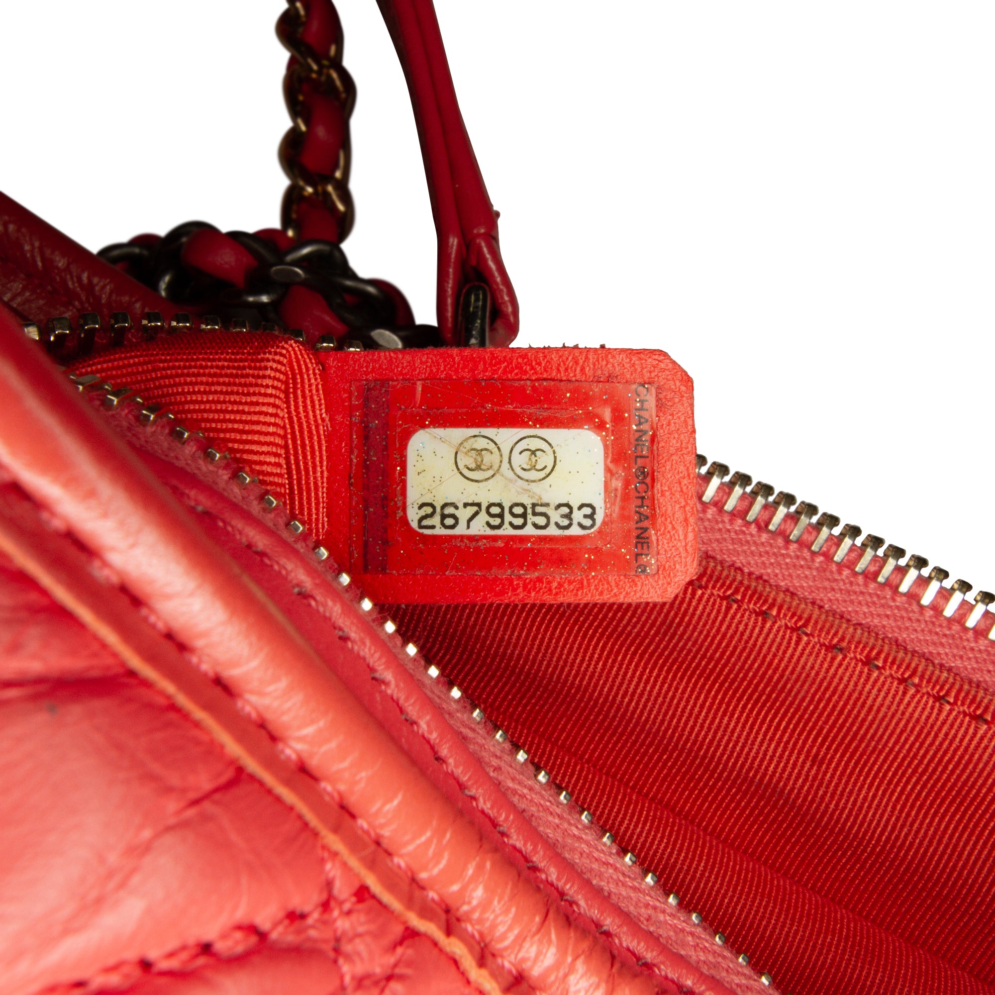 Chanel Small Chevron Lambskin Gabrielle Crossbody - image 8
