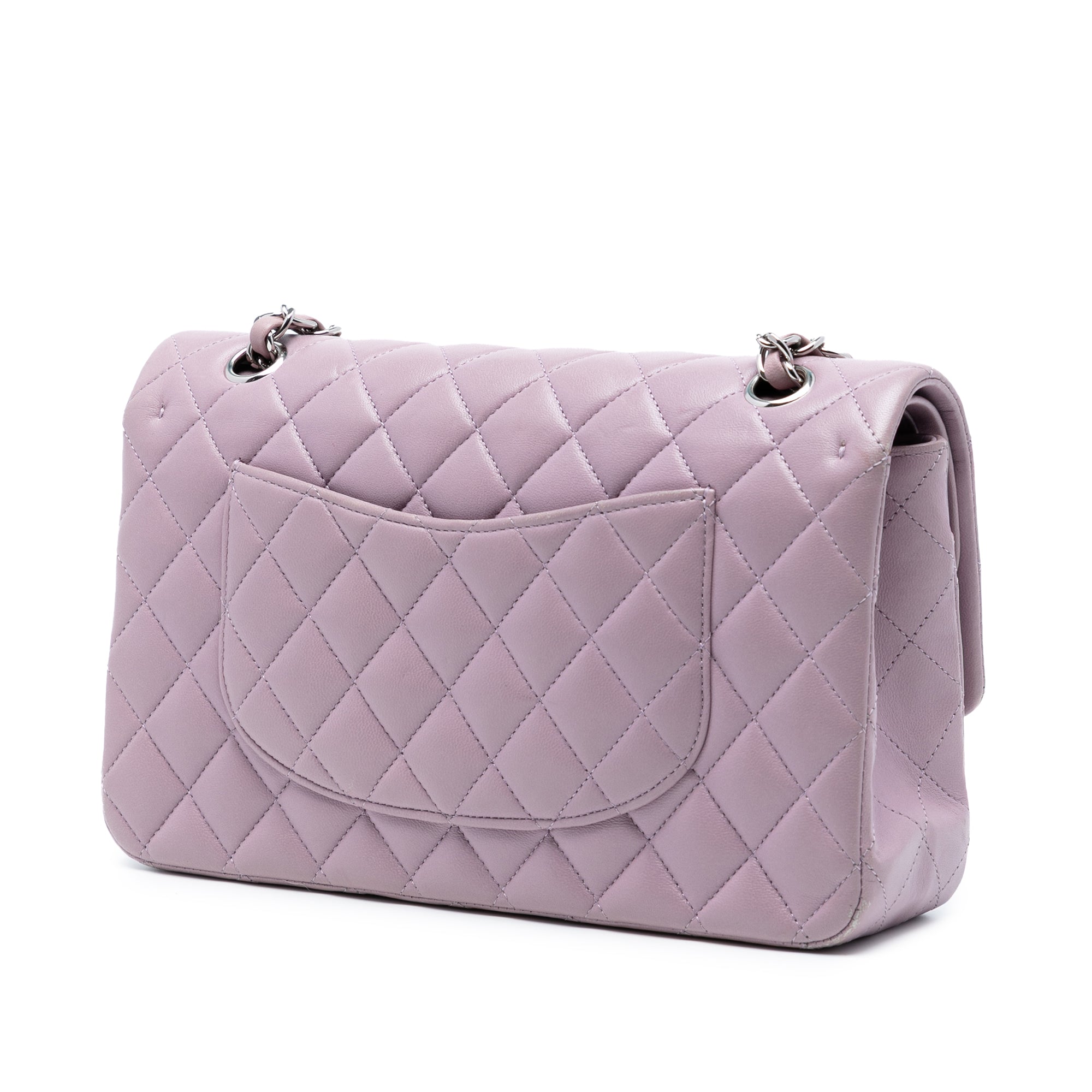 Chanel Medium Classic Lambskin Double Flap - image 2