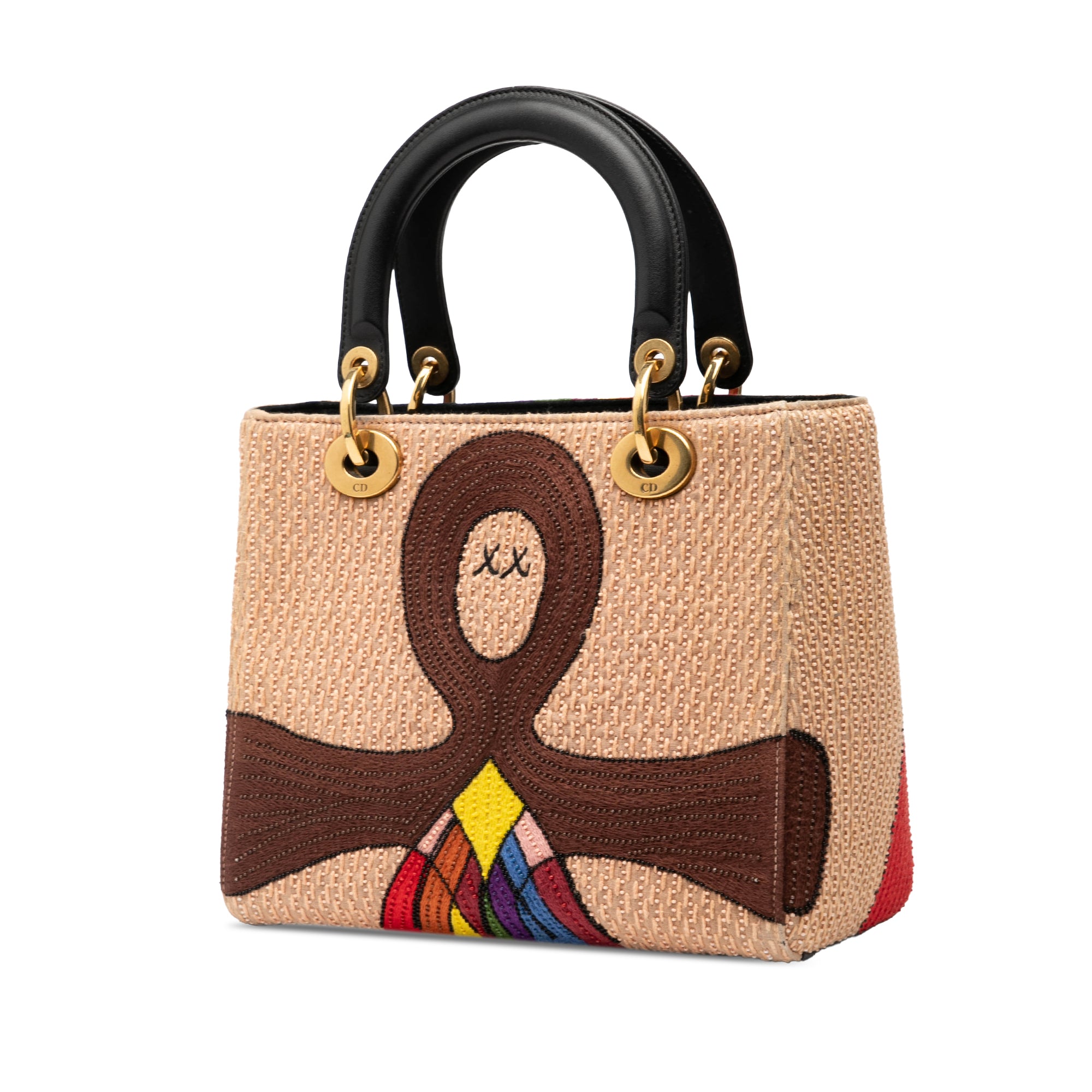 Dior Medium Canvas Beaded and Embroidered Tarot Judgment Lady Dior - image 2