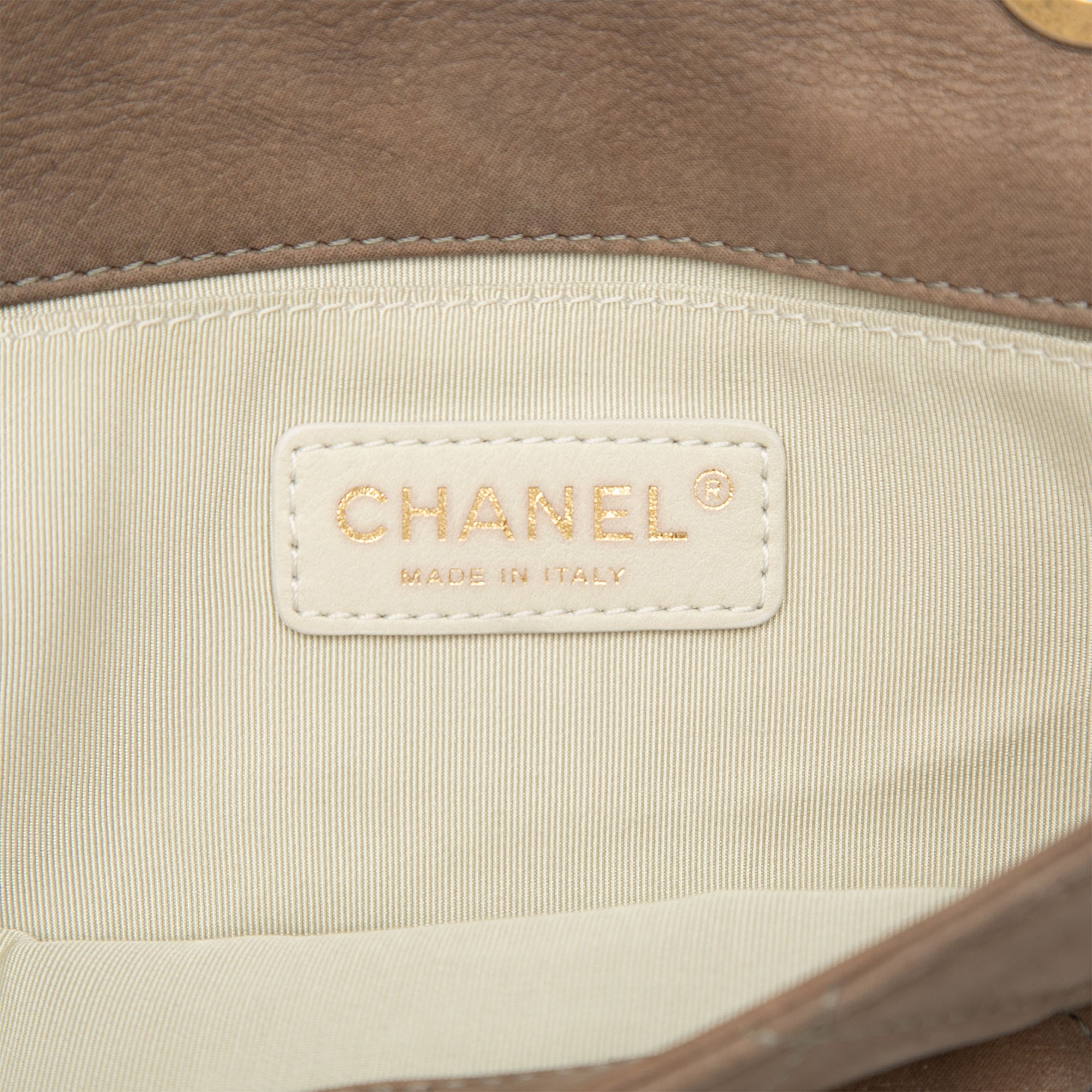 Chanel Small Quilted Lambskin and Tweed Chain Flap - image 5