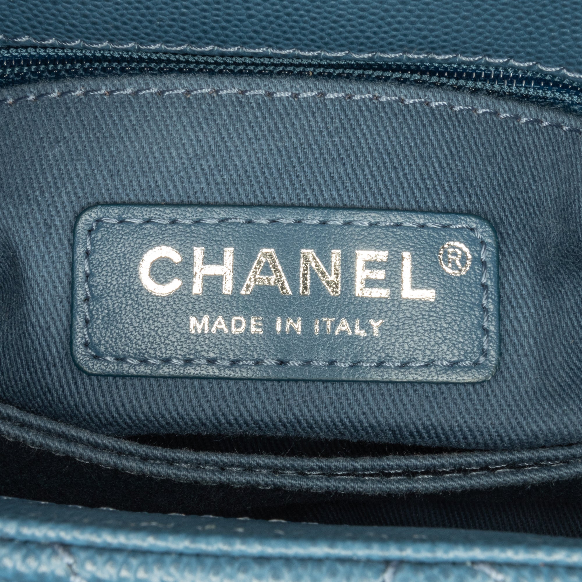Chanel Mini Quilted Caviar Coco Top Handle Bag - image 5