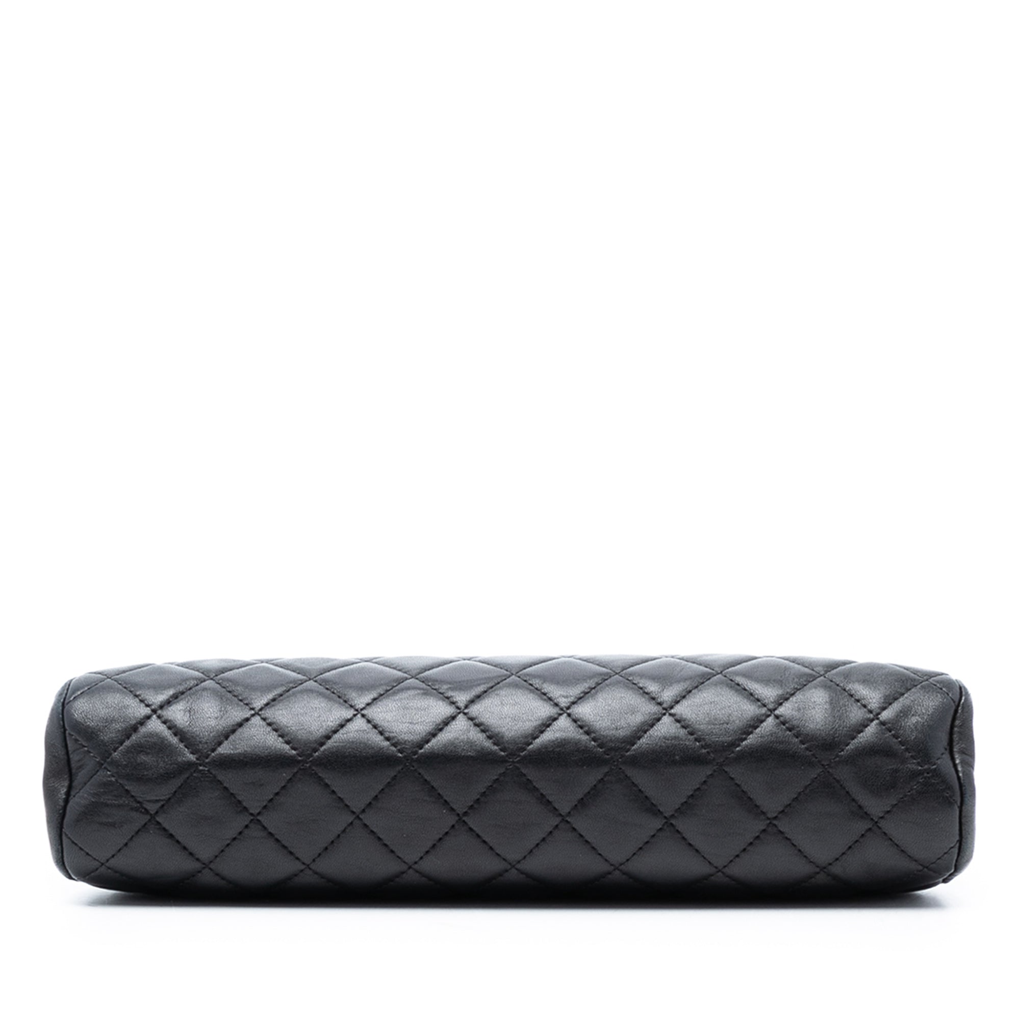 Chanel Quilted Lambskin Timeless Kisslock Clutch - image 3
