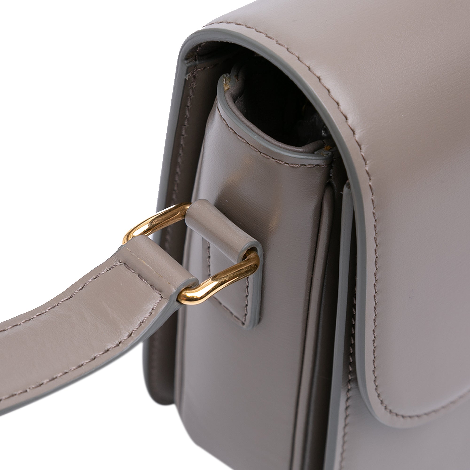 Celine Classique Shiny Calfskin Triomphe Crossbody - image 9