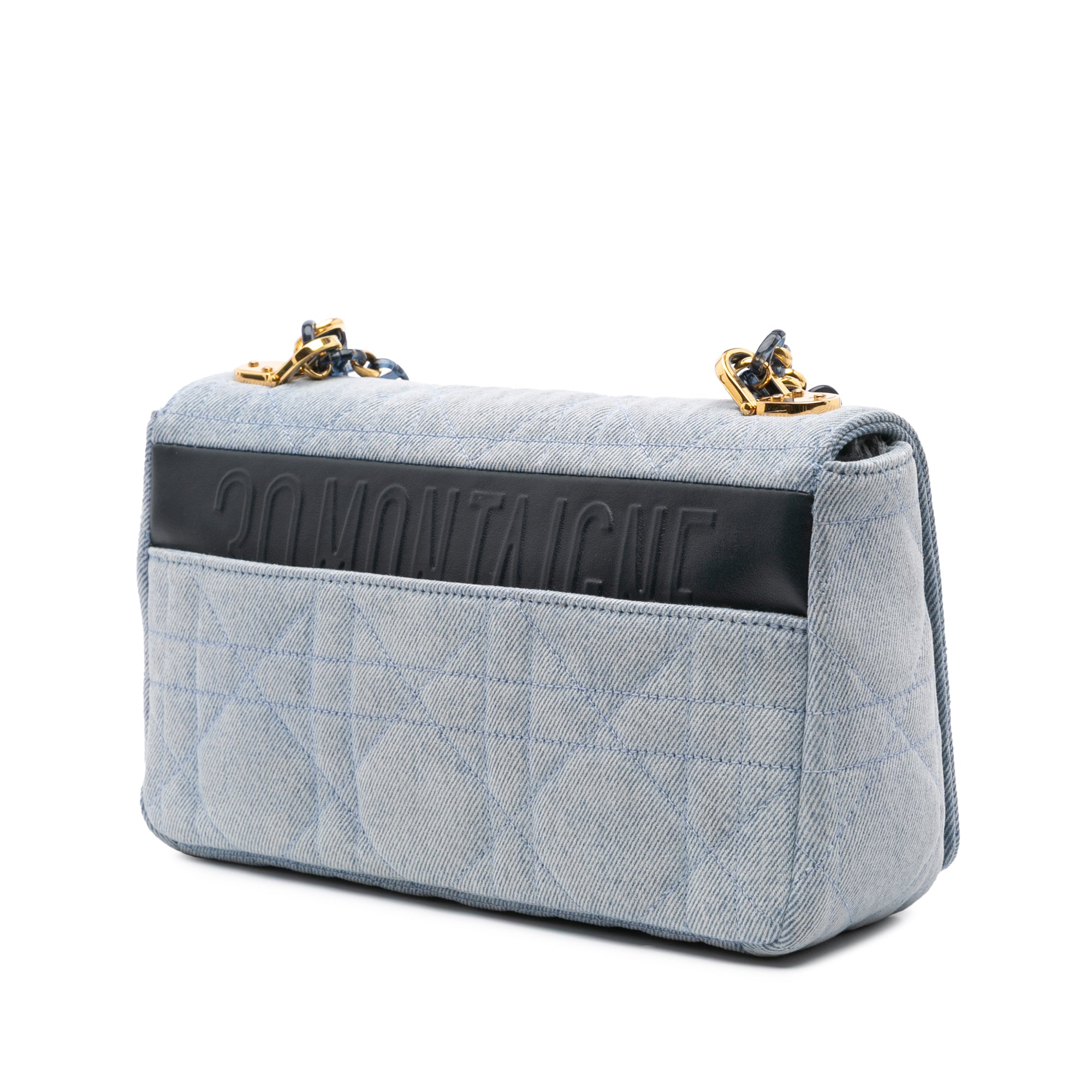 Dior Medium Denim Macrocannage Caro Bag - image 2
