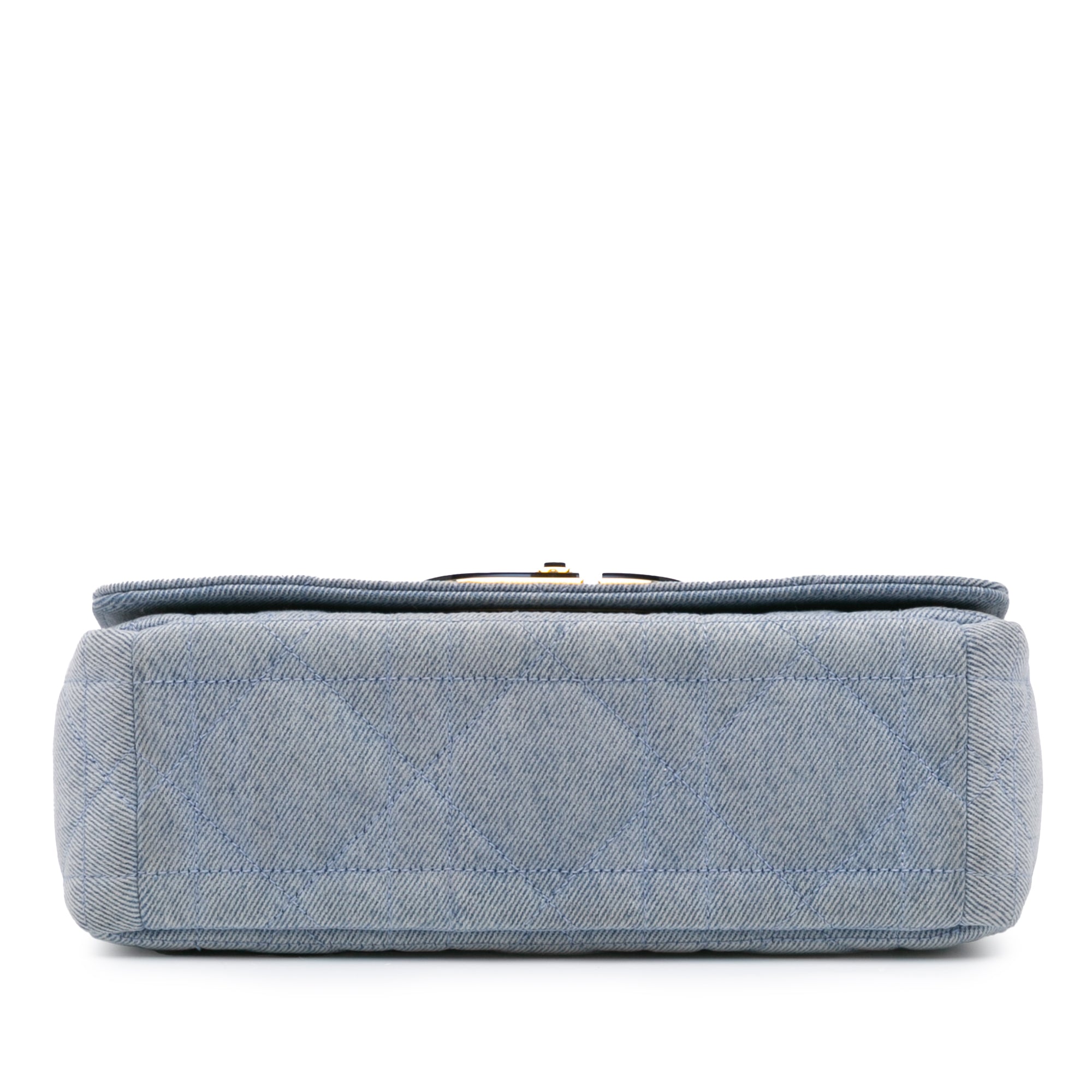 Dior Medium Denim Macrocannage Caro Bag - image 3