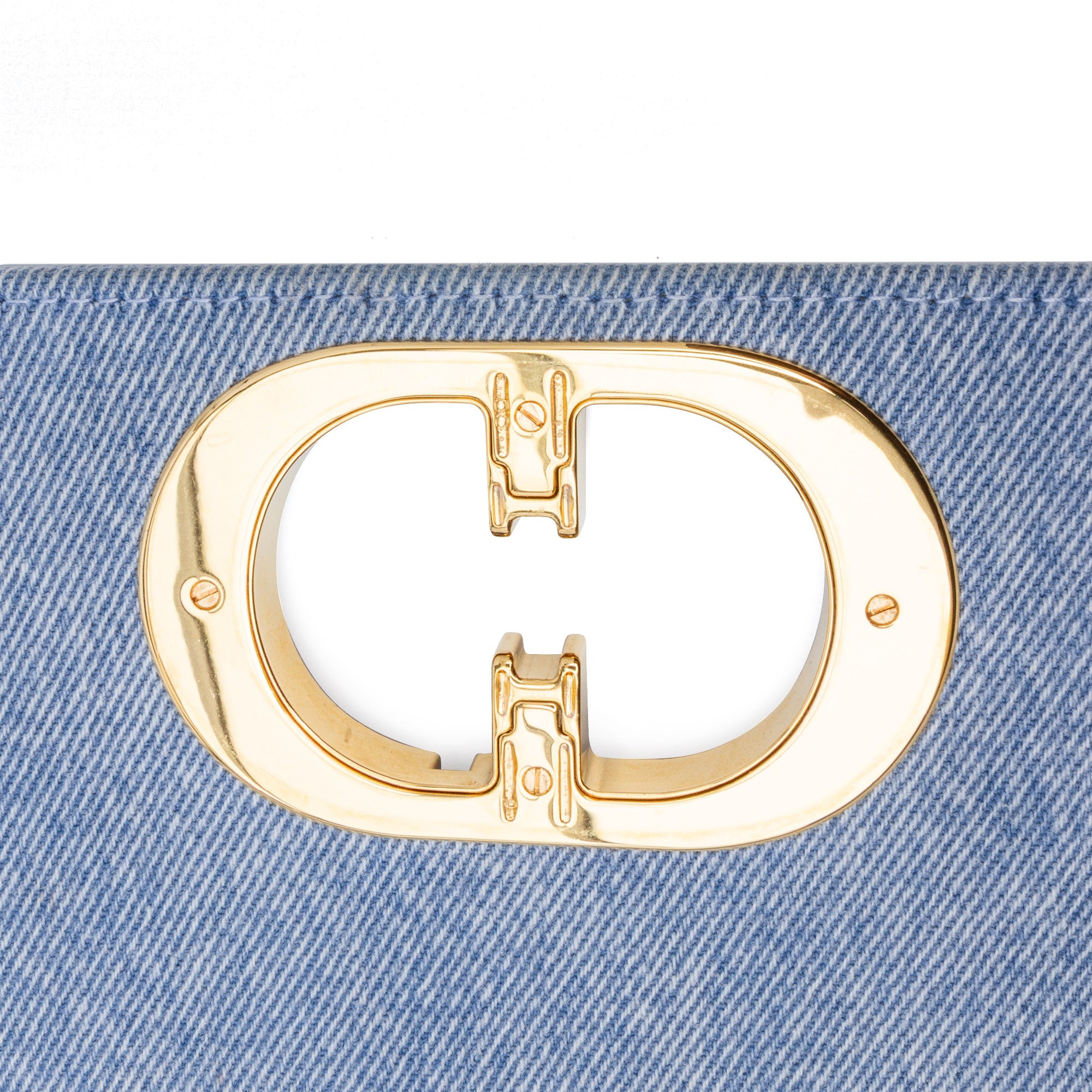 Dior Medium Denim Macrocannage Caro Bag - image 8