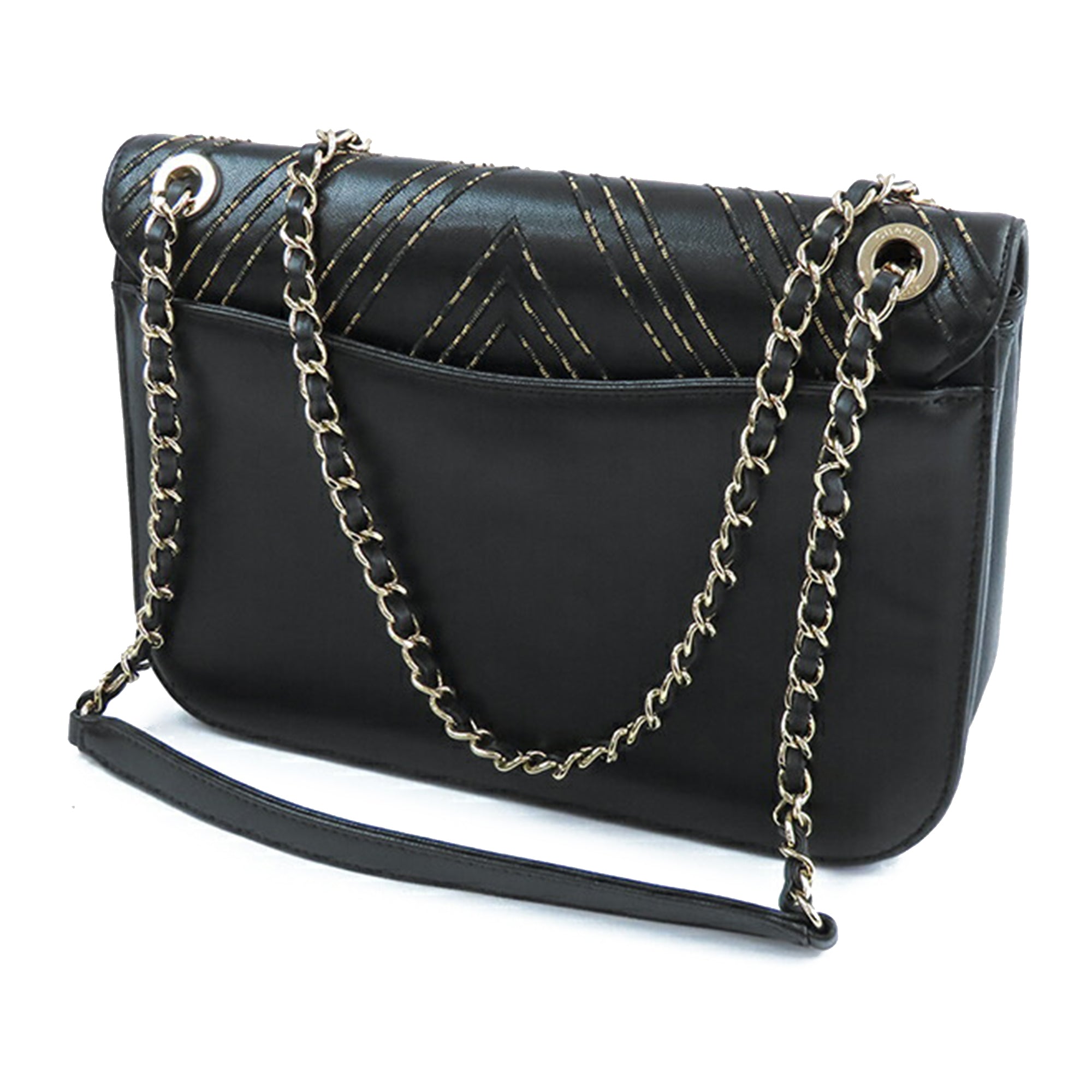Chanel Small Chevron Sheepskin Subtle Flap - image 2