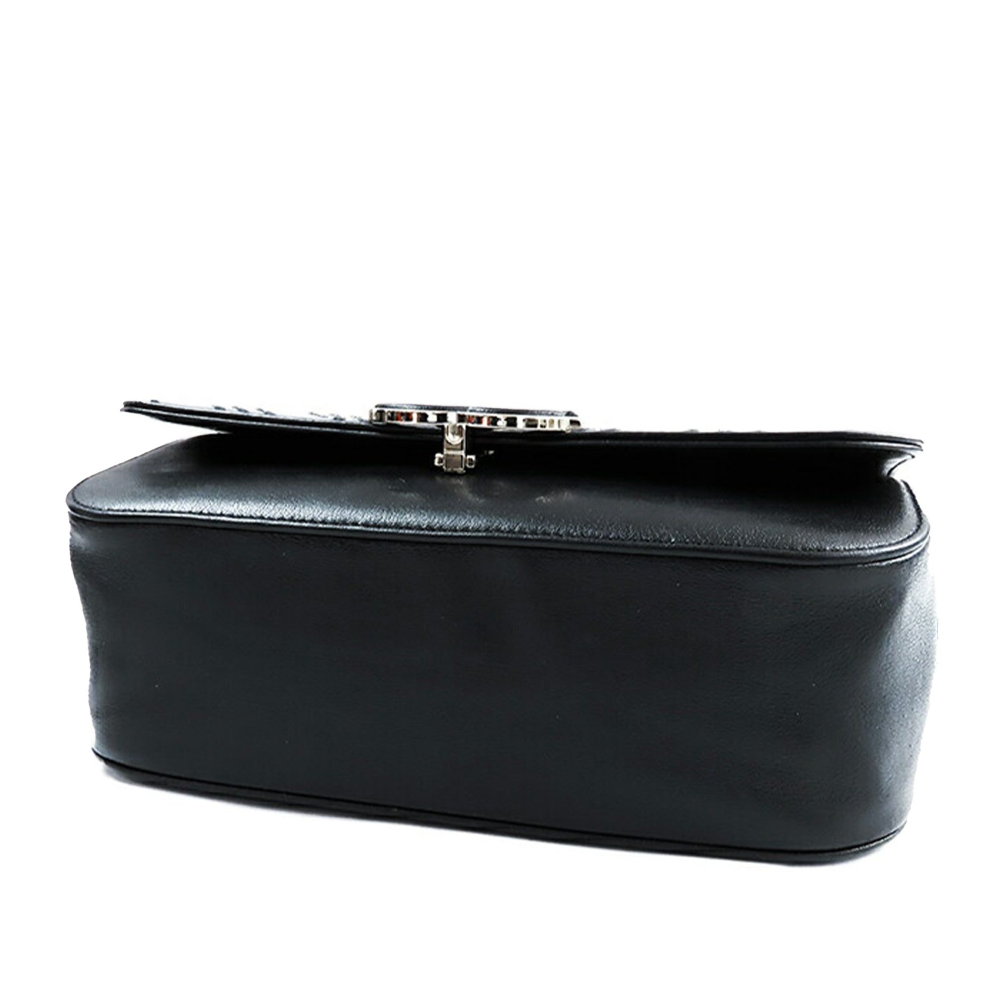 Chanel Small Chevron Sheepskin Subtle Flap - image 3