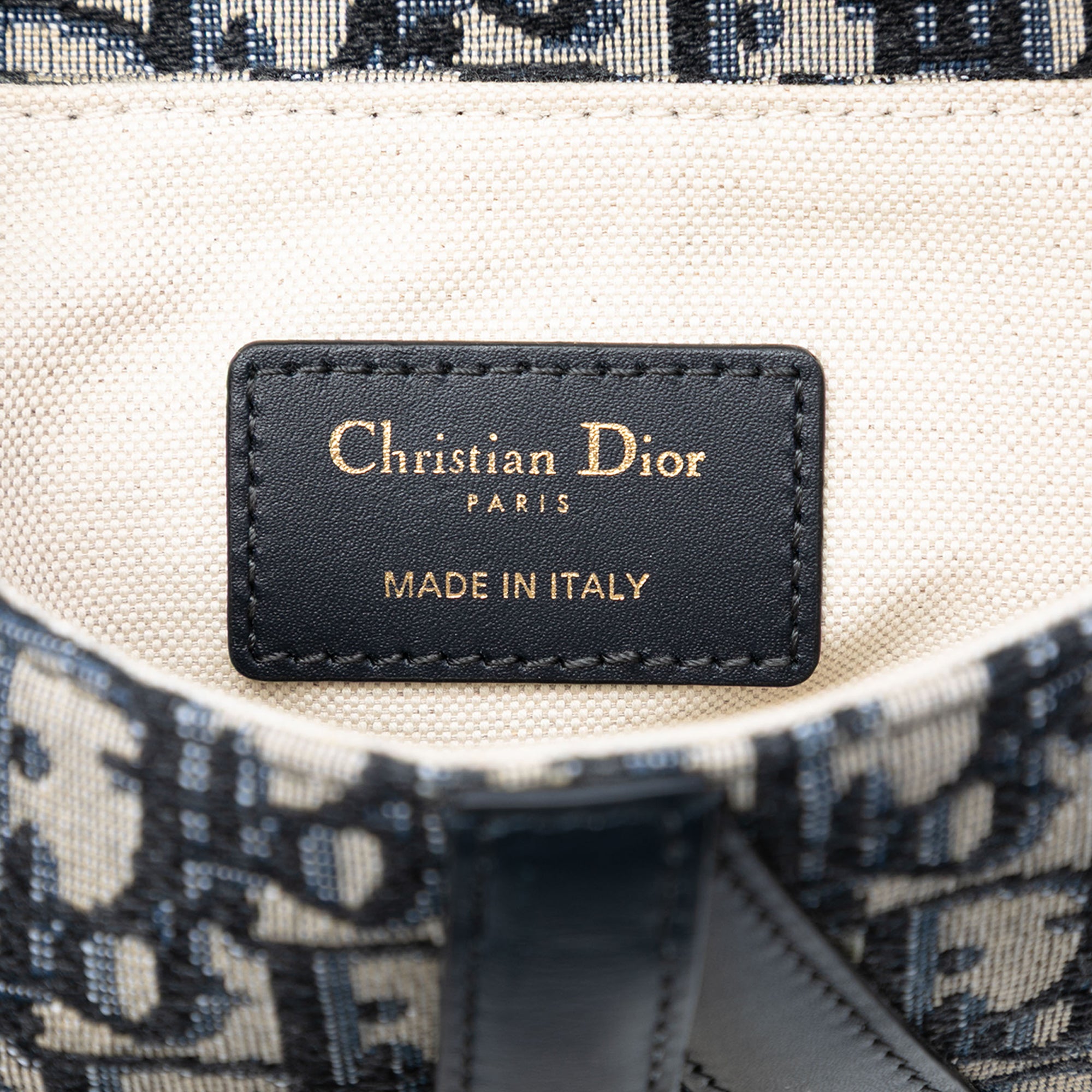 Dior Mini Oblique Canvas Saddle Bag - image 5