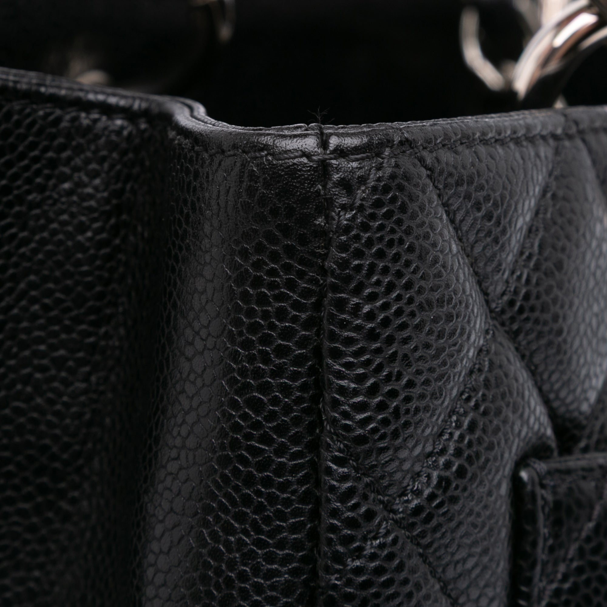 Chanel Caviar Grand Shopping Tote - image 11