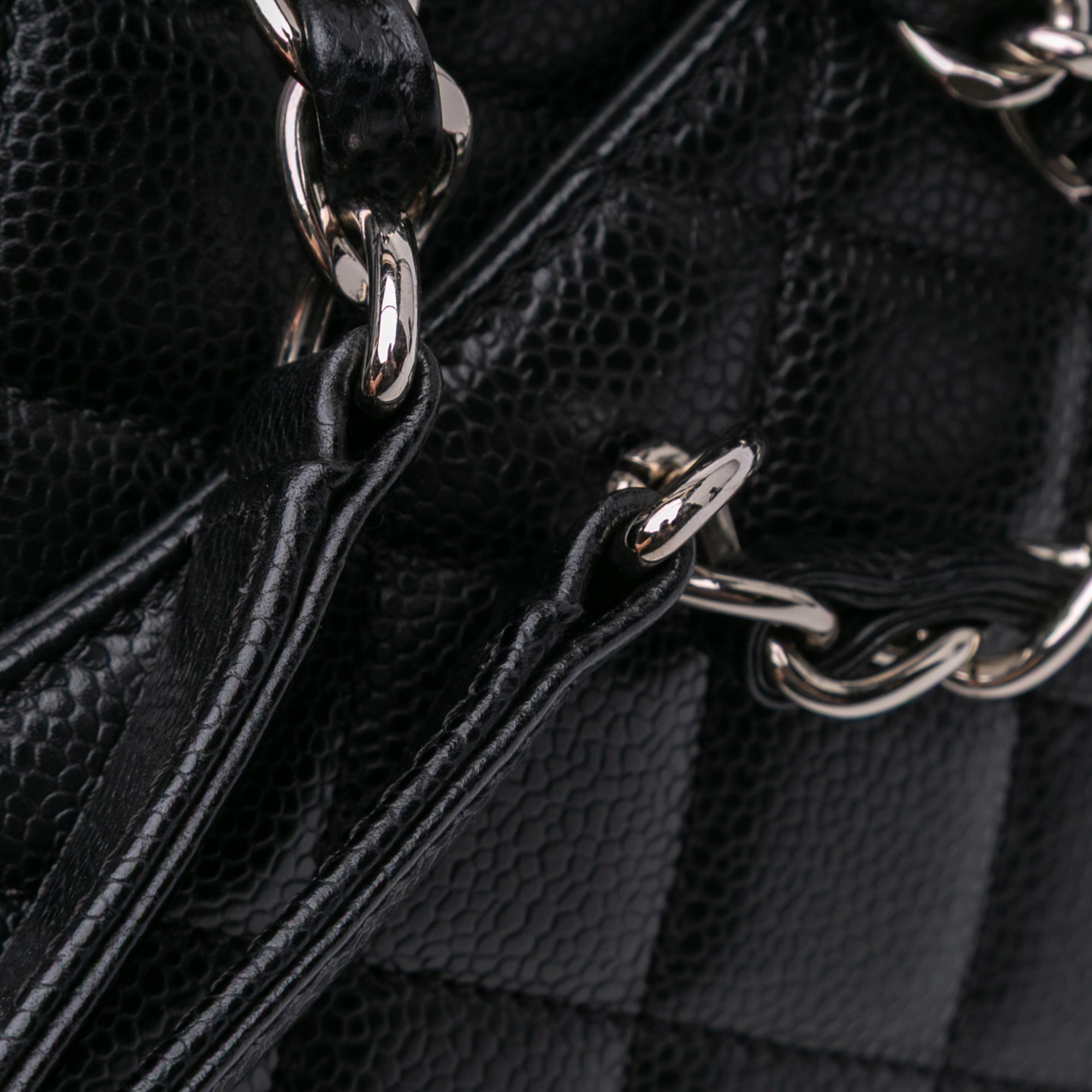Chanel Caviar Grand Shopping Tote - image 9
