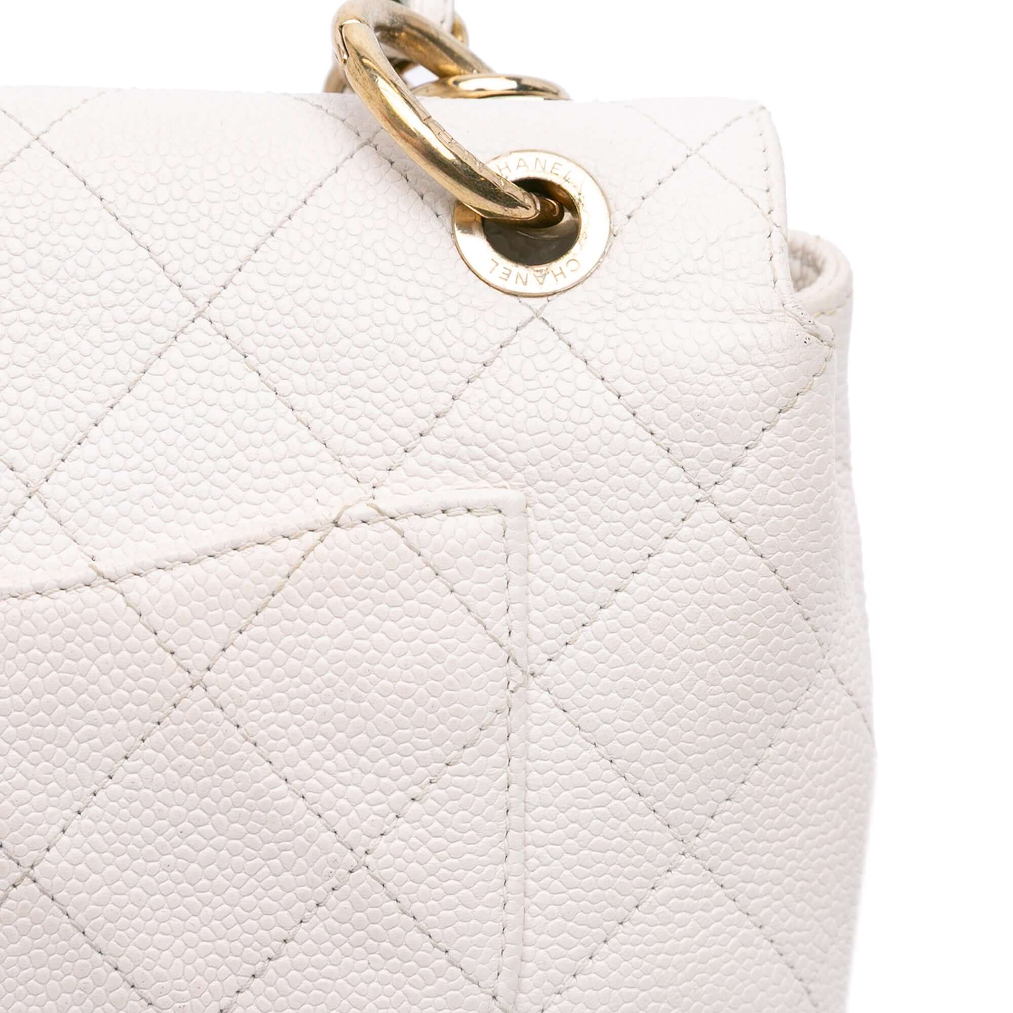 Chanel Small Stitched Caviar City Walk Flap