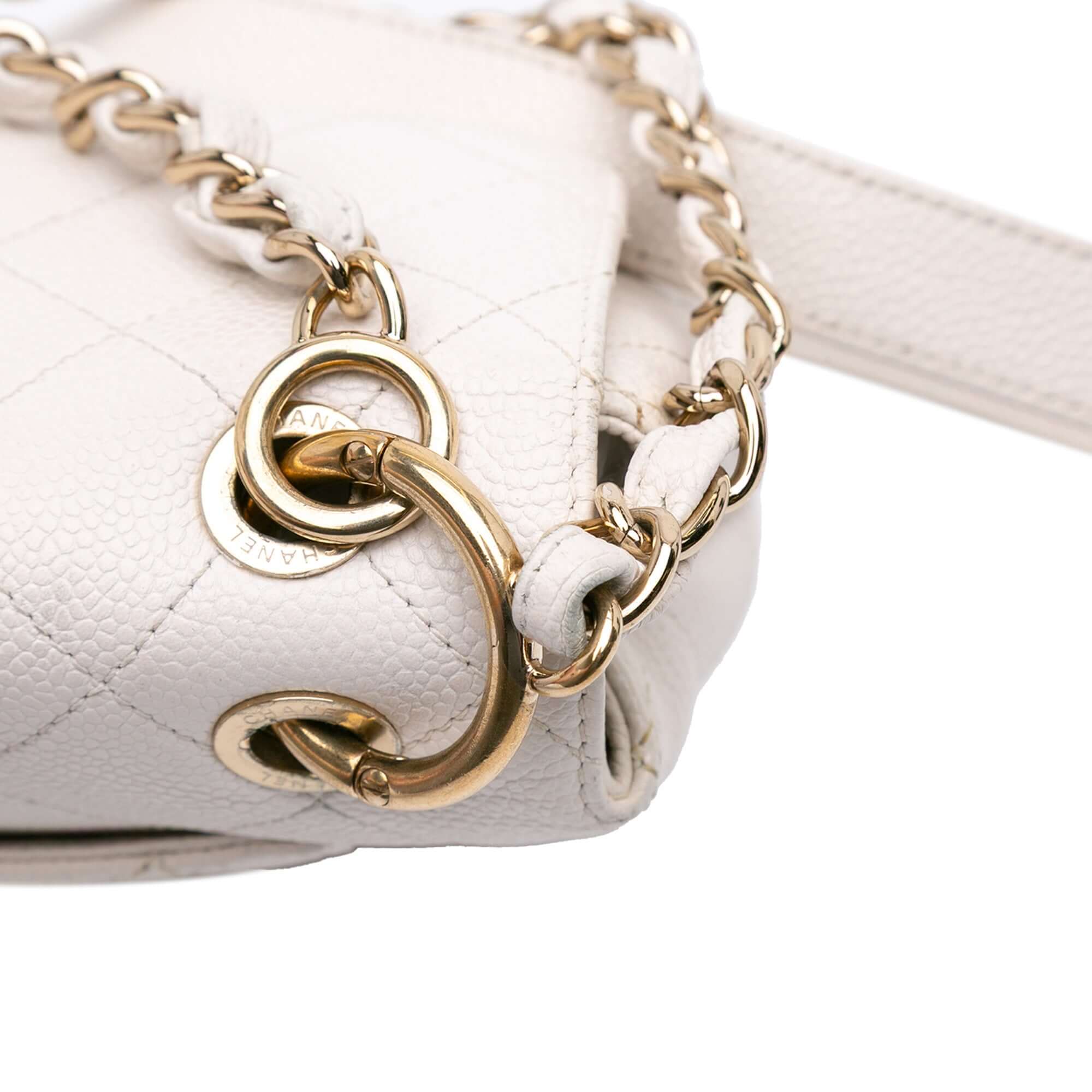 Chanel Small Stitched Caviar City Walk Flap