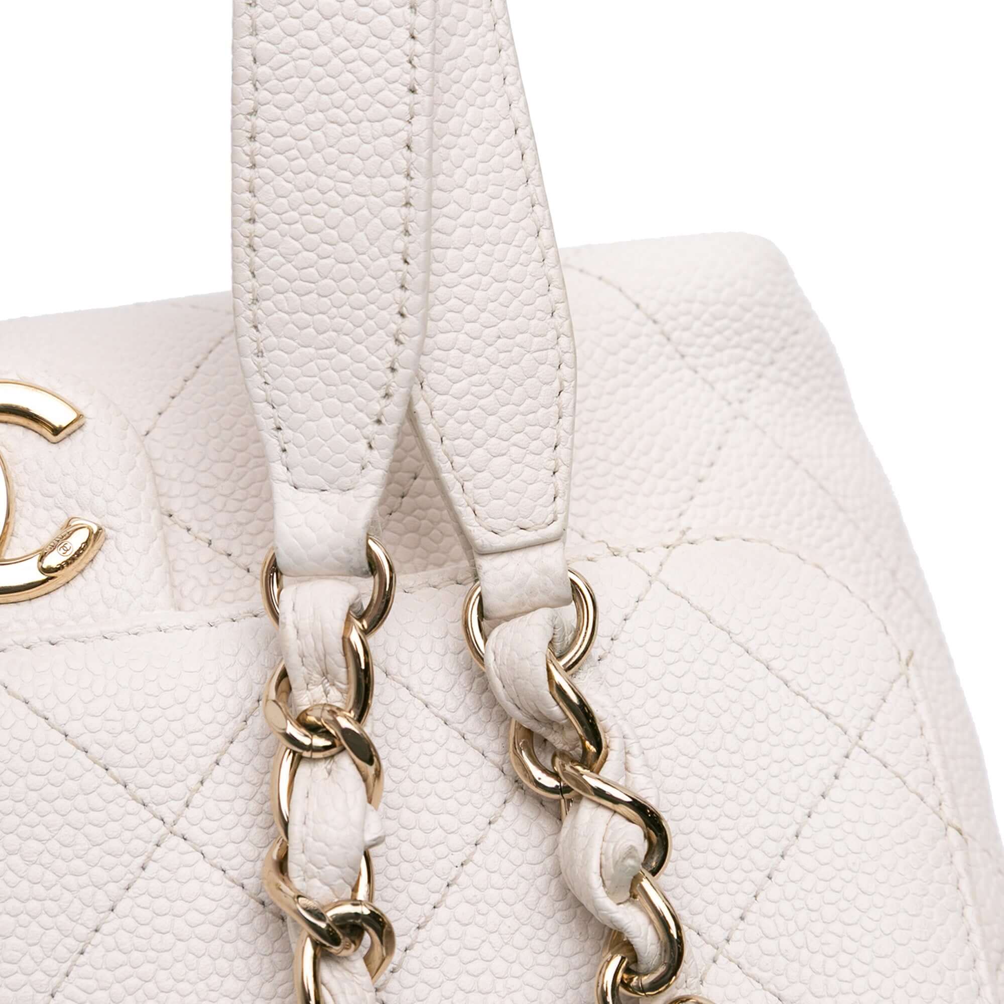 Chanel Small Stitched Caviar City Walk Flap