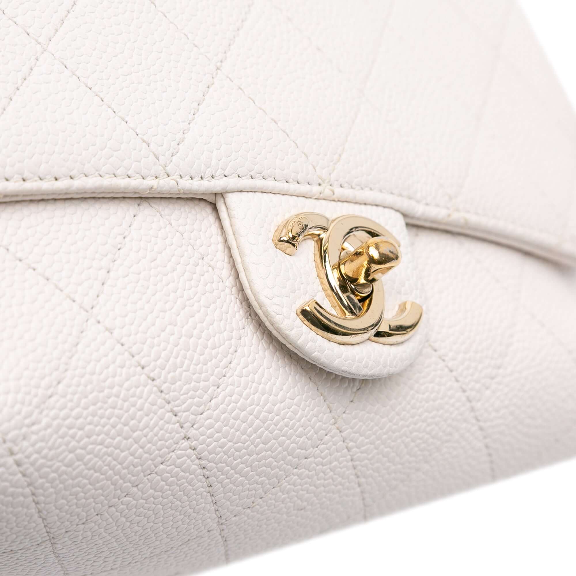 Chanel Small Stitched Caviar City Walk Flap