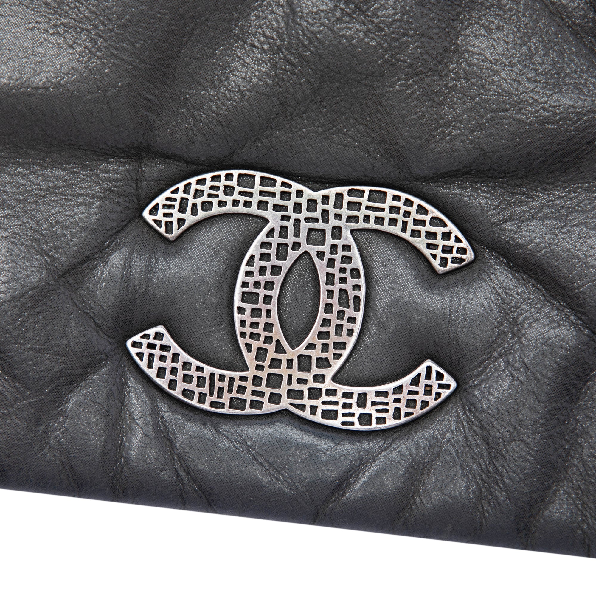 Chanel Iridescent Calfskin Glint Accordion Flap - image 5